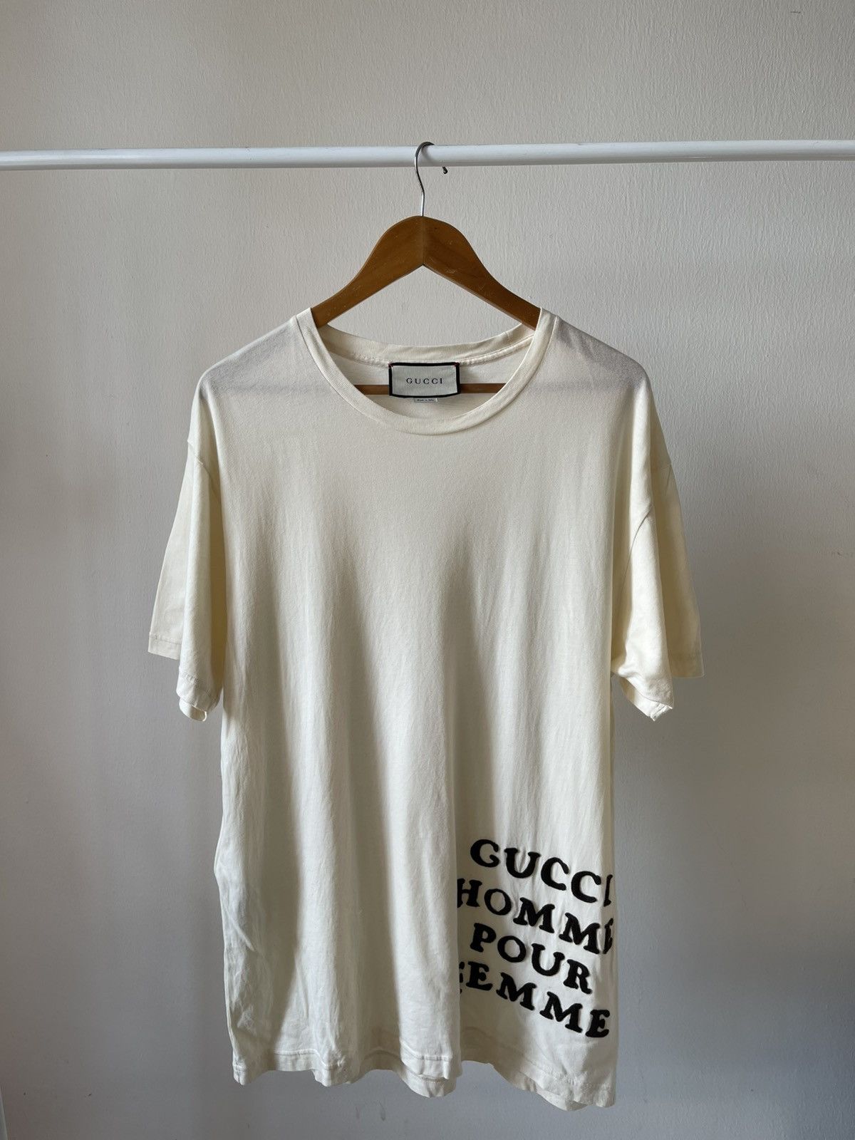GUCCI HOMME POUR FEMME Tシャツ GUCCI T-Shirt Homme Pour Femme | eBay