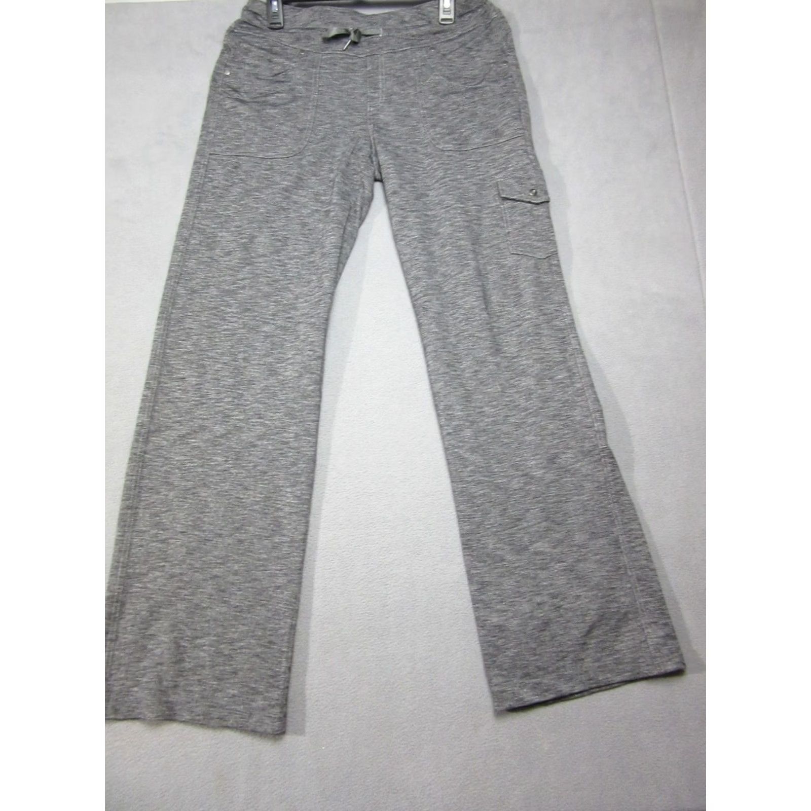 Vintage Kuhl Pants Womens 12 Gray Wide Leg Mid Rise Outdoor Casual Athleisure Size 34" / US 12 / IT 48 - 2 Thumbnail