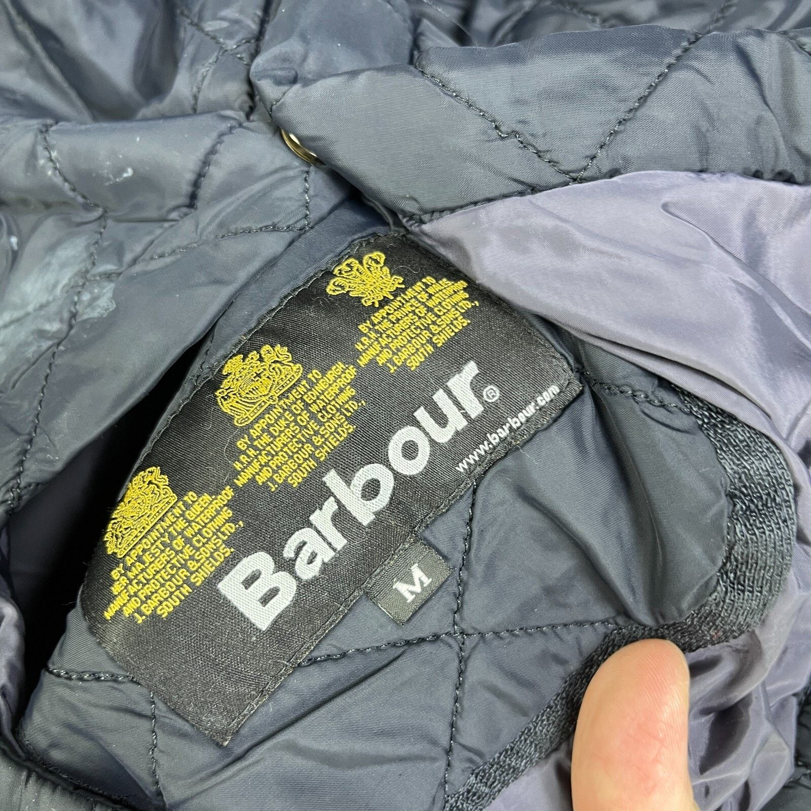 Barbour × Vintage Vintage Barbour Quilted Jacket Mens Medium Size US M / EU 48-50 / 2 - 8 Thumbnail