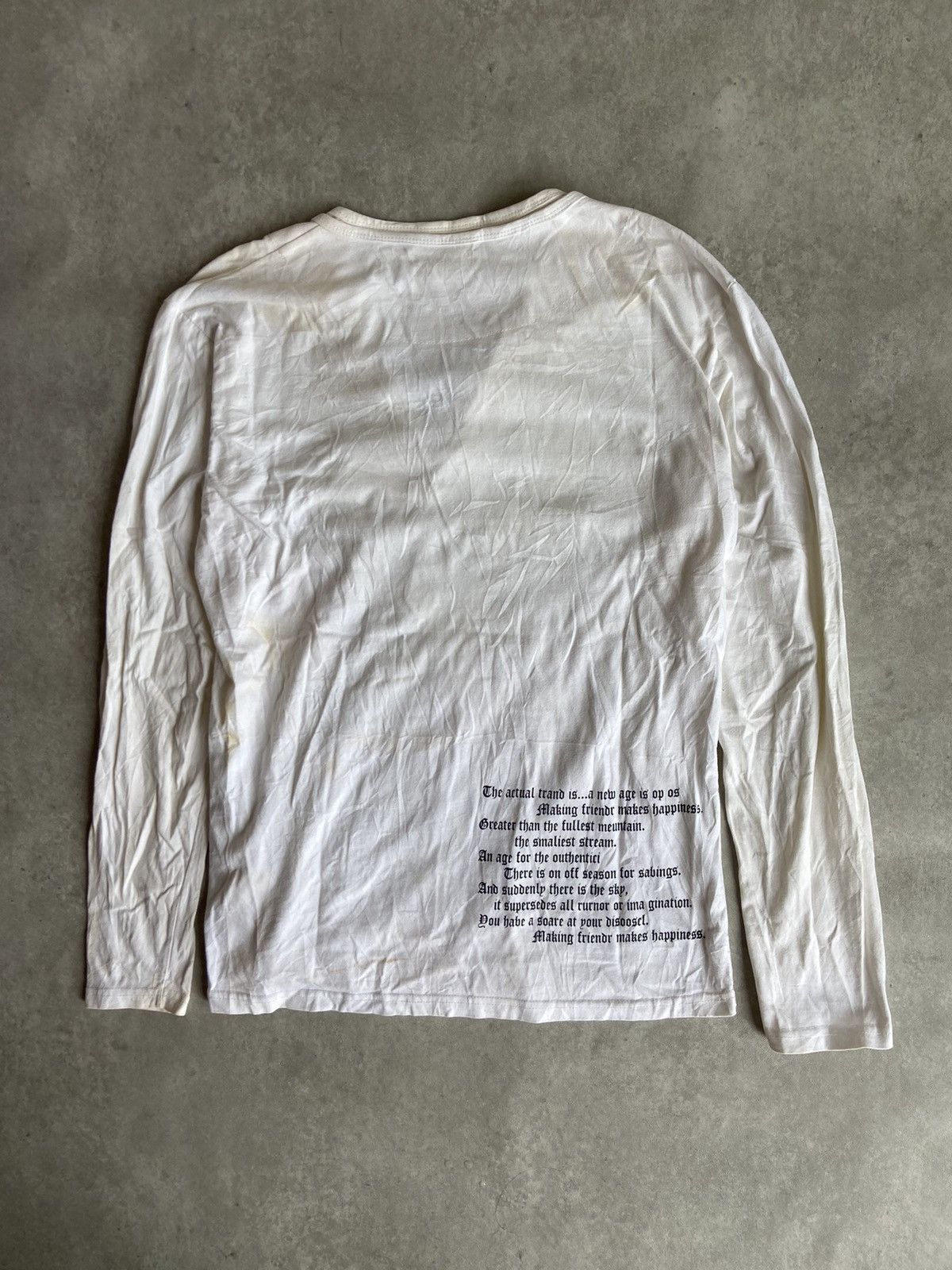If Six Was Nine × Japanese Brand × Le Grande Bleu (L.G.B.) HeyMan Ifsixwasnine Longsleeve Size US L / EU 52-54 / 3 - 6 Thumbnail