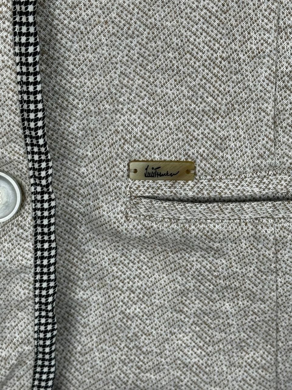Designer Luis Trenker Classic Beige Blazer Luxury Made In Italy Size S / US 4 / IT 40 - 8 Thumbnail