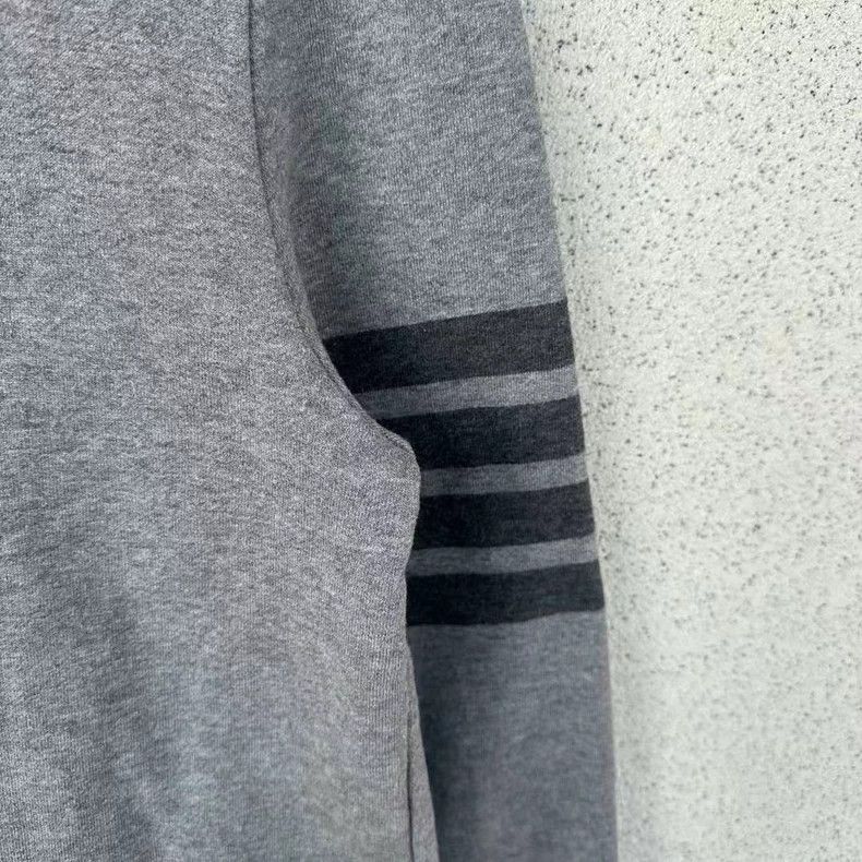 Thom Browne Thom Browne Grey hoodie Size US L / EU 52-54 / 3 - 4 Thumbnail