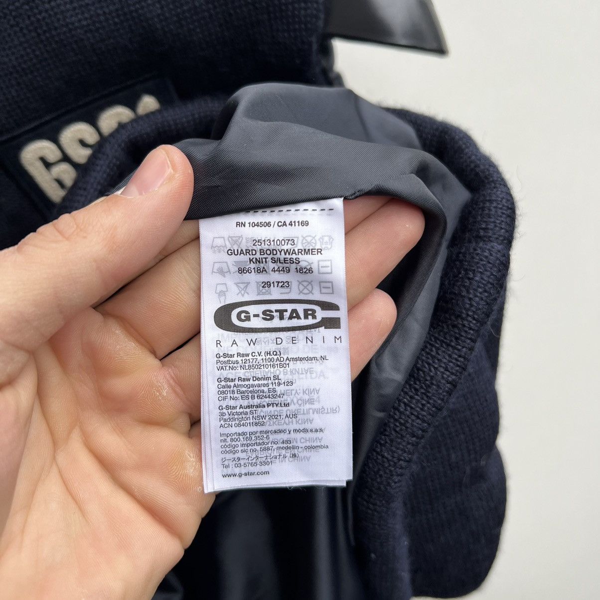 G-Star G-Star Raw wool vest Size US M / EU 48-50 / 2 - 7 Thumbnail