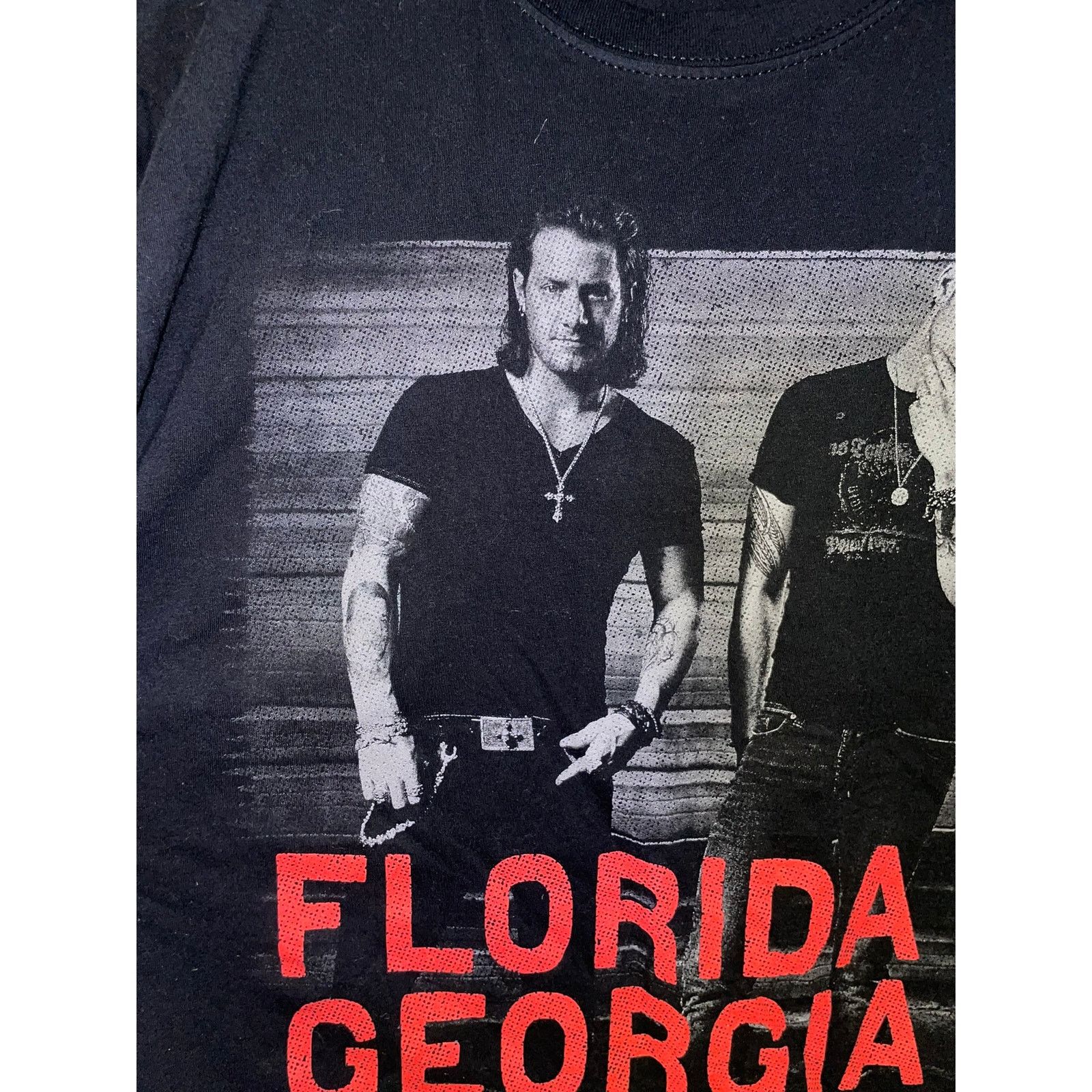 Tultex Womens Florida Georgia Line Tour Shirt Concert Top Tee XL Size XL / US 12-14 / IT 48-50 - 2 Thumbnail