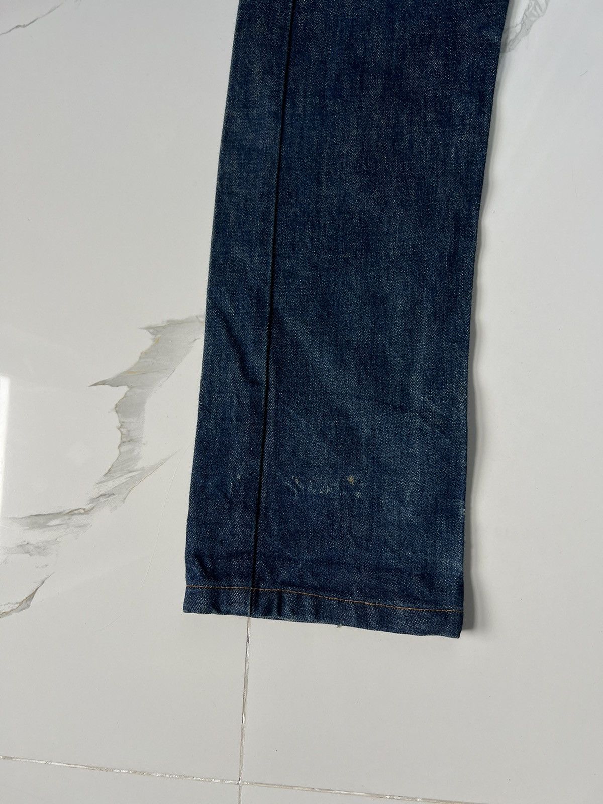 A.P.C. × Vintage 90's APC NEW CURE H SLIM JEAN TRES ETROIT Y2K Size US 30 / EU 46 - 5 Thumbnail