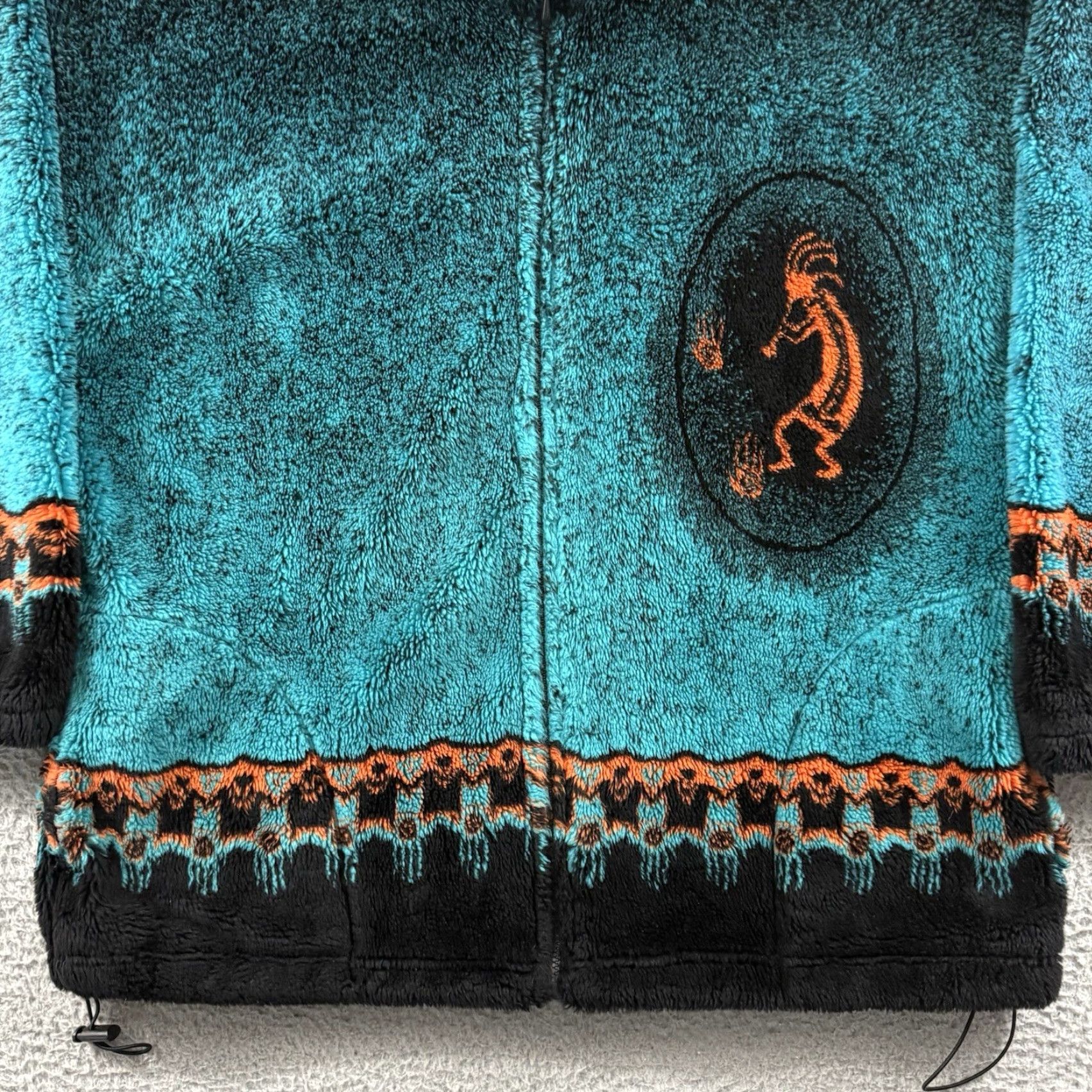 Vintage VINTAGE Bear Ridge Outfitters Jacket Men’s 2XL Fleece Aztec 90s Full Zip Outdoor Size US XXL / EU 58 / 5 - 2 Thumbnail