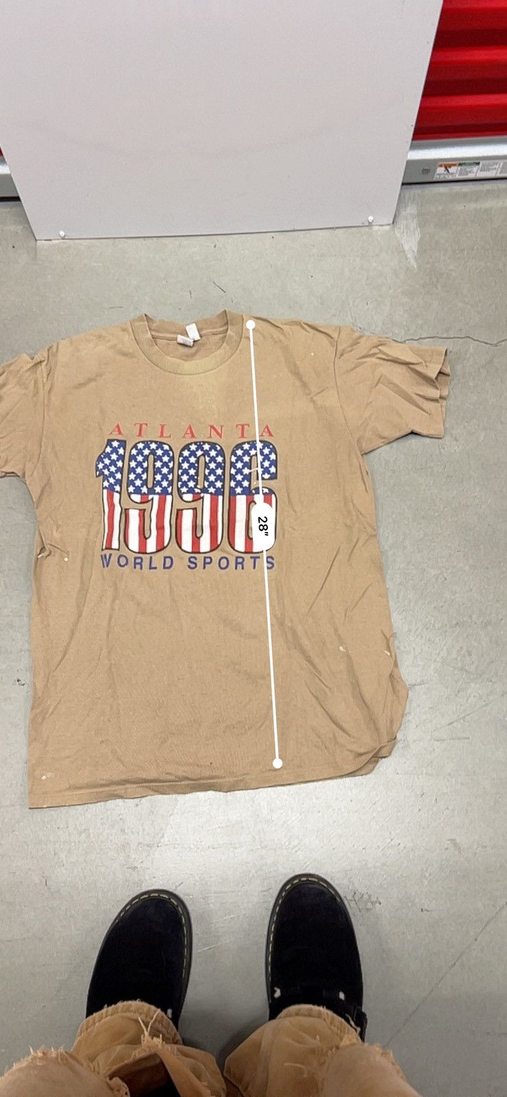 Vintage × basketcase gallery 1996 Atlanta Worlds Sports Olympics Tee Size US L / EU 52-54 / 3 - 7 Thumbnail