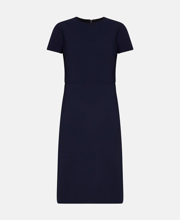 Wool-blend dress