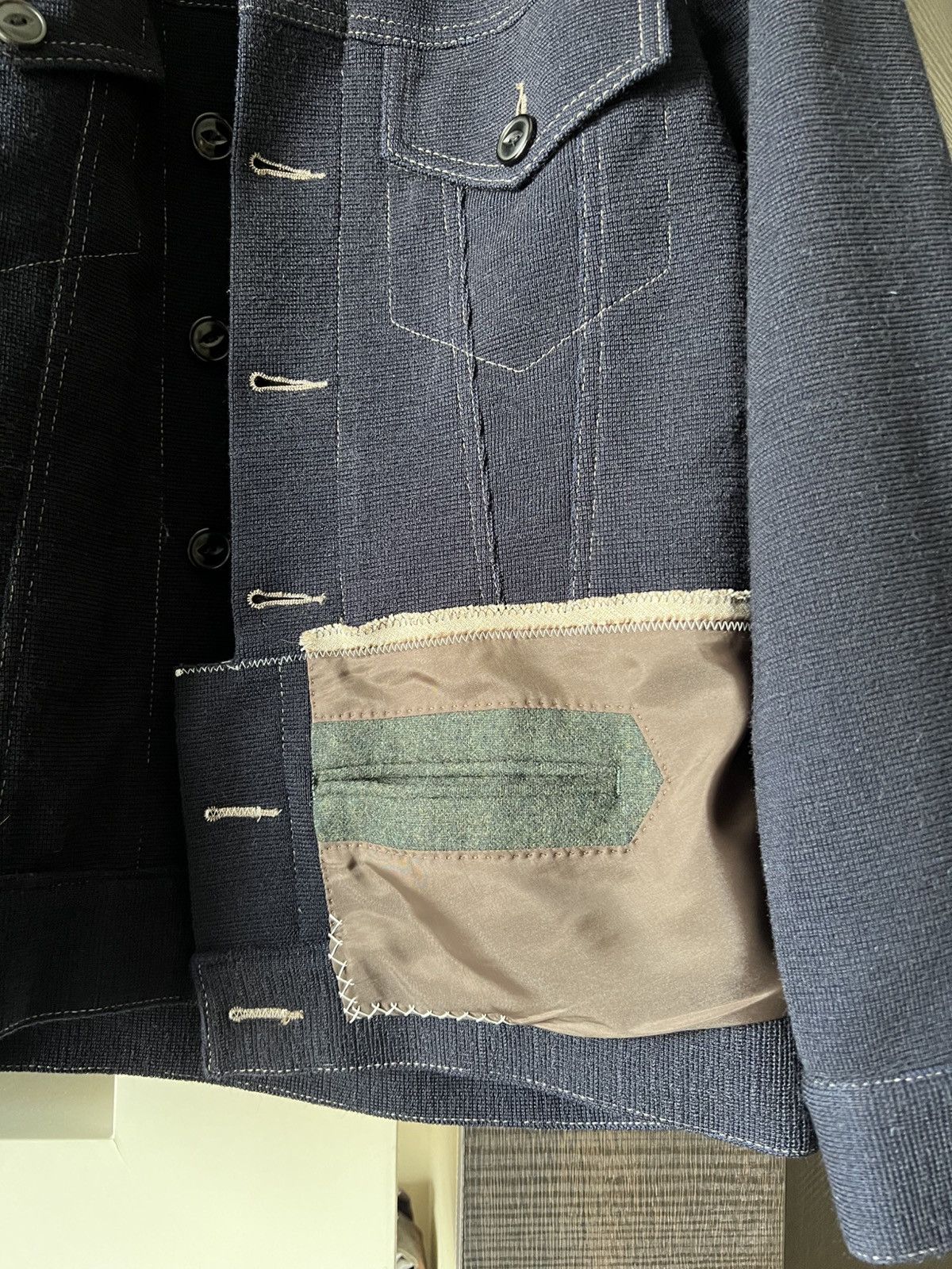 Kolor KOLOR 23AW Reconstructed Trucker Jacket Size US S / EU 44-46 / 1 - 5 Thumbnail