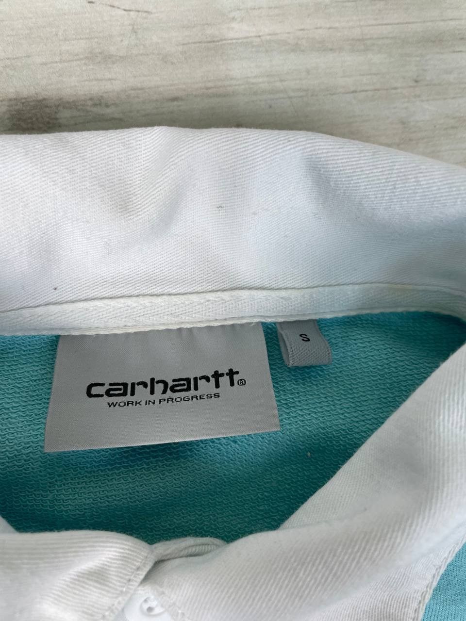 Carhartt Carhartt WIP Newport Rugby Long Sleeve Polo Shirt Striped Size US S / EU 44-46 / 1 - 6 Thumbnail