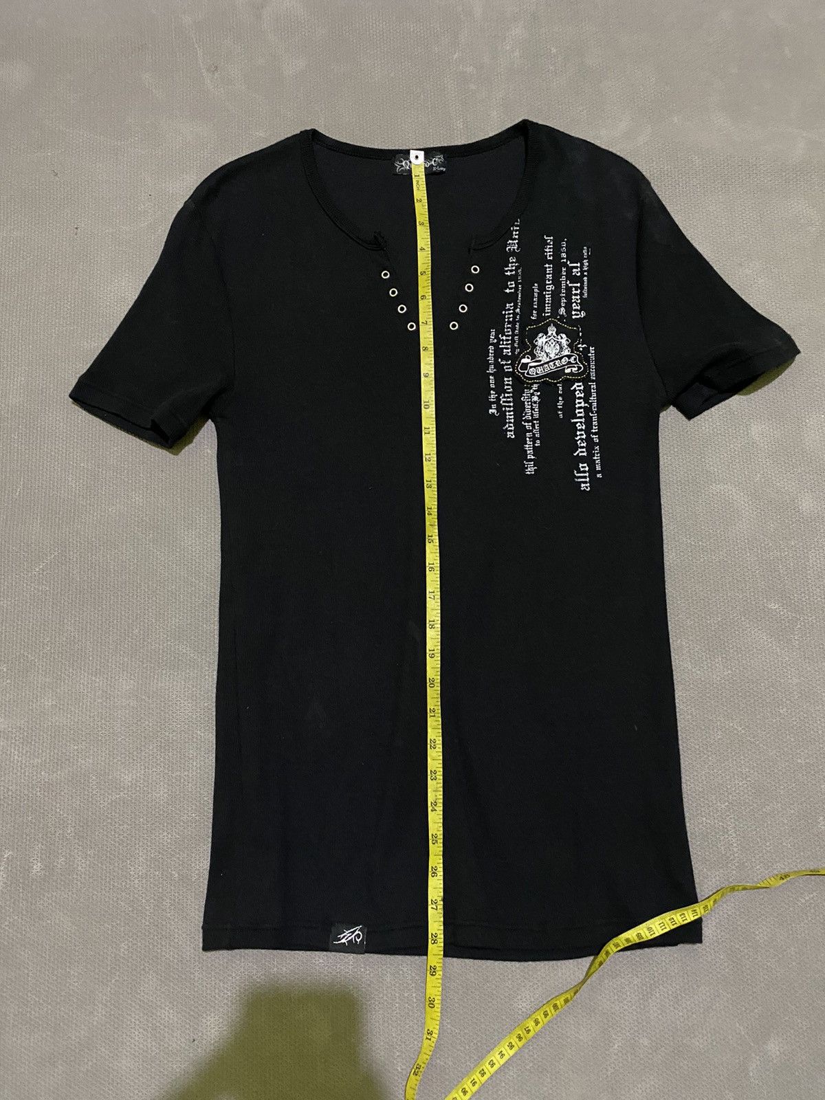 Hysteric Glamour × If Six Was Nine × Japanese Brand 2000s Quatro-c ifsixwasnine grunge tshirt Size US S / EU 44-46 / 1 - 6 Thumbnail