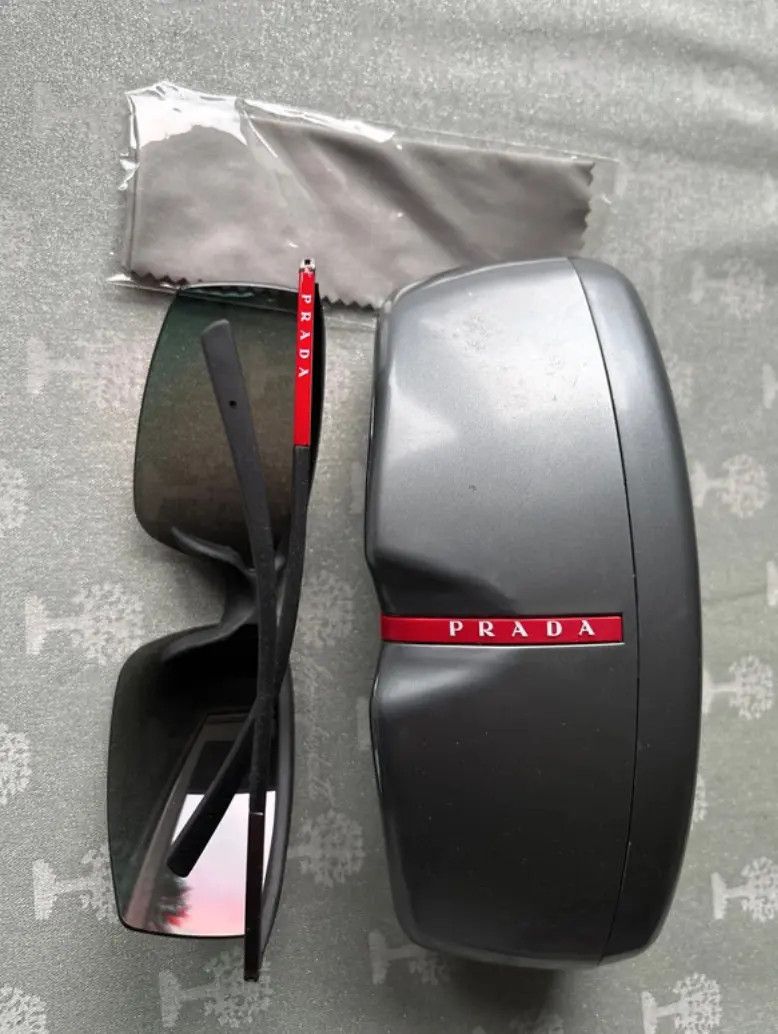 Prada × Vintage PRADA Sunglasses SPS 02B Star Sport Symbol Shield Mask RI883 Size ONE SIZE - 2 Thumbnail