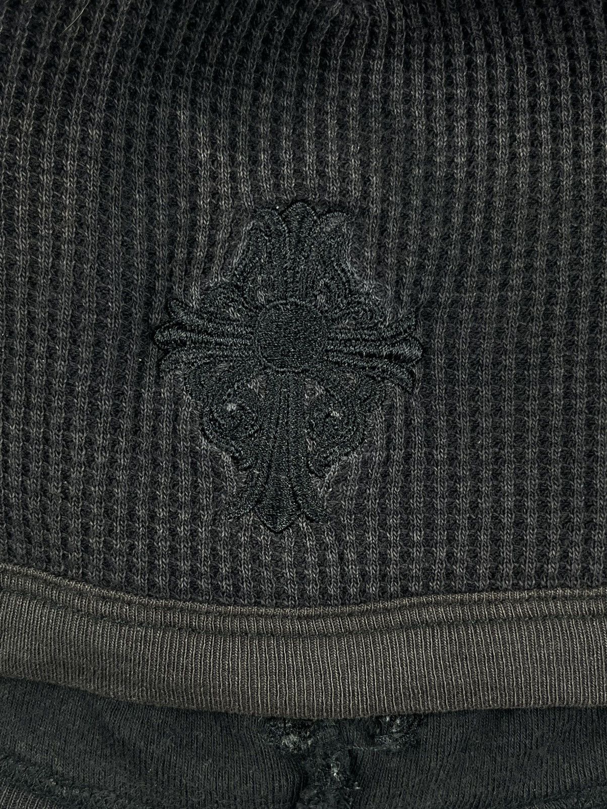 Chrome Hearts Chrome Hearts Vintage Sun Faded Floral Cross Thermal Beanie Size ONE SIZE - 3 Thumbnail