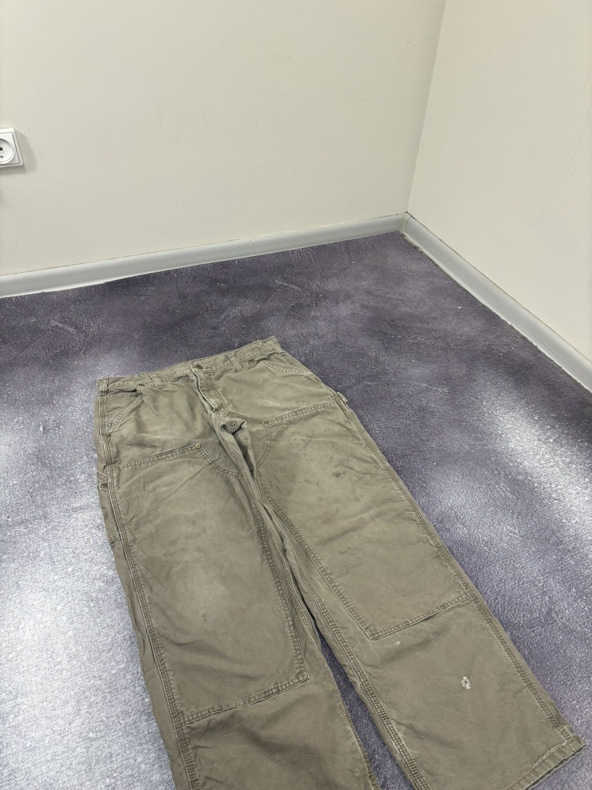 Carhartt Vintage Carhartt Double Knee Work Hype Carpenter Baggy Pants Size US 34 / EU 50 - 5 Thumbnail