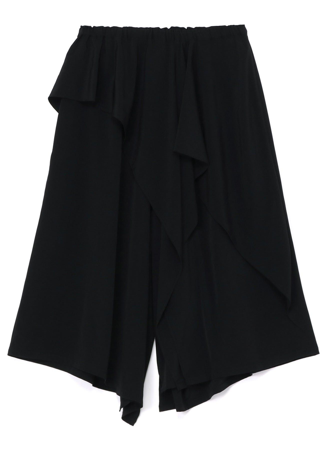 Yohji Yamamoto Y's Yohji Yamamoto - CREPE de CHINE RUFFLE PANTS Size 24" / US 00 / IT 34 - 1 Thumbnail