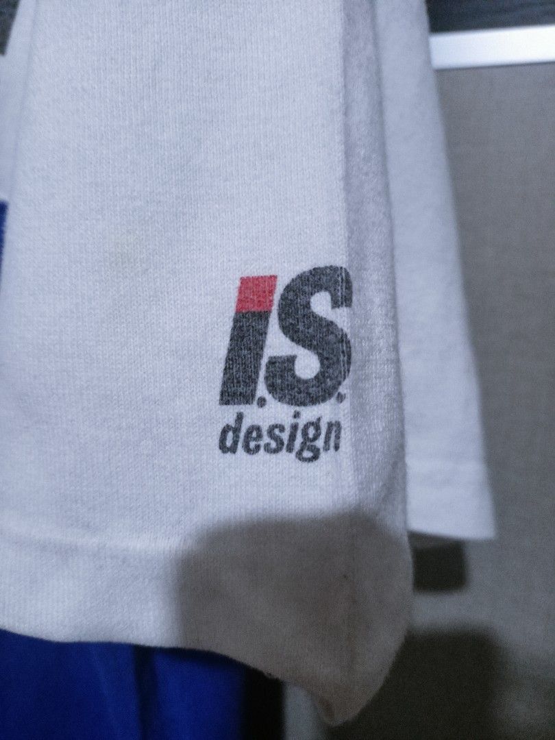 Issey Miyake Mobil 1 Racing Tee – I.S by Issey Miyake (Rare Find) Size US L / EU 52-54 / 3 - 7 Thumbnail