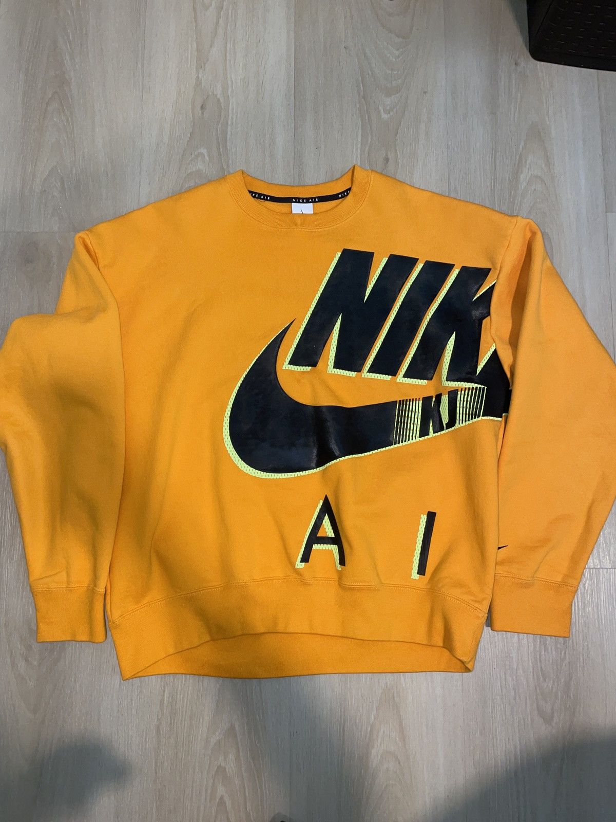 KIM JONES NIKE CREW SWEAT CIRCUIT ORANGE KIM JONES NIKE CREW SWEAT CIRCUIT ORANGE KIM JONES NIKE CREW