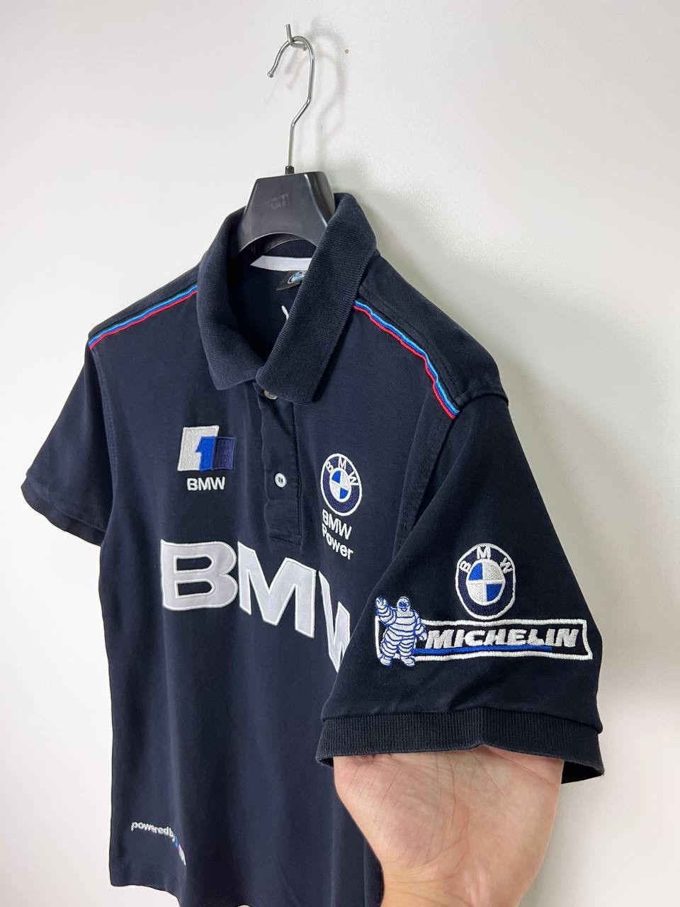 Vintage BMW formula 1 Michelin racing polo t-shirts size S Size US S / EU 44-46 / 1 - 5 Thumbnail