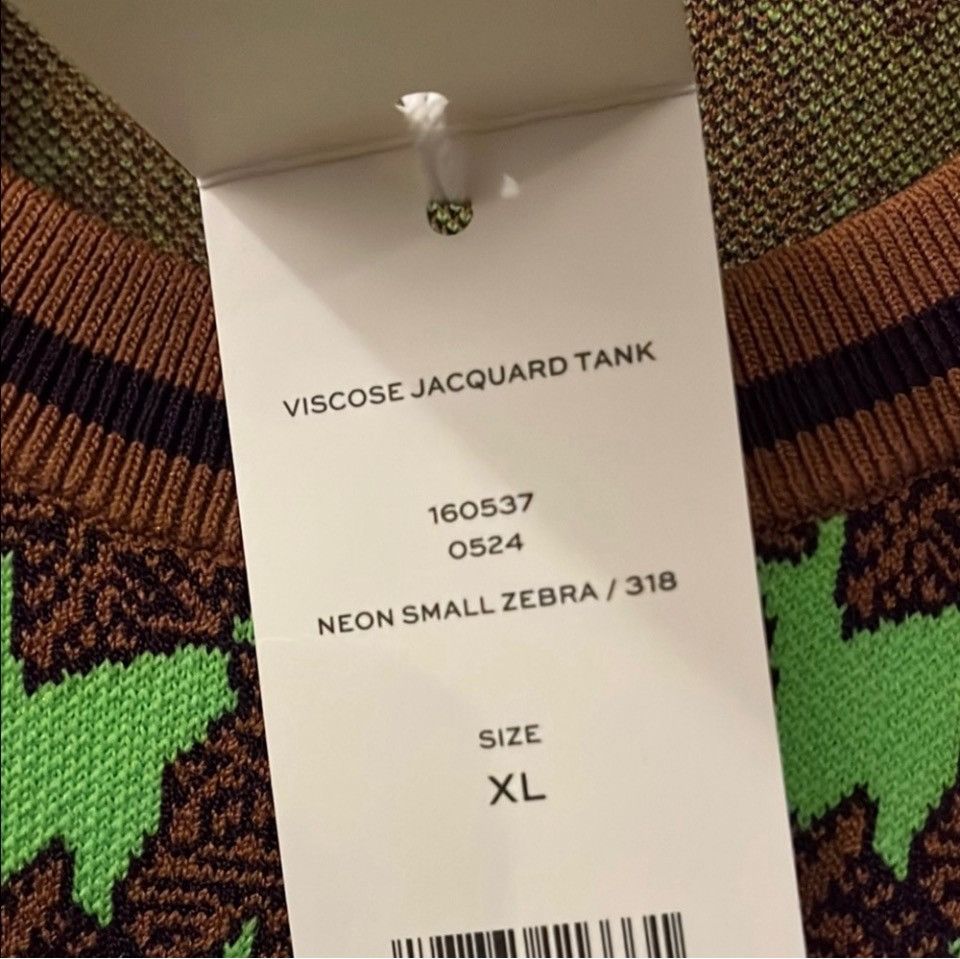 Tory Burch Tory Burch Viscose Jacquard Tank Size XL / US 12-14 / IT 48-50 - 2 Thumbnail