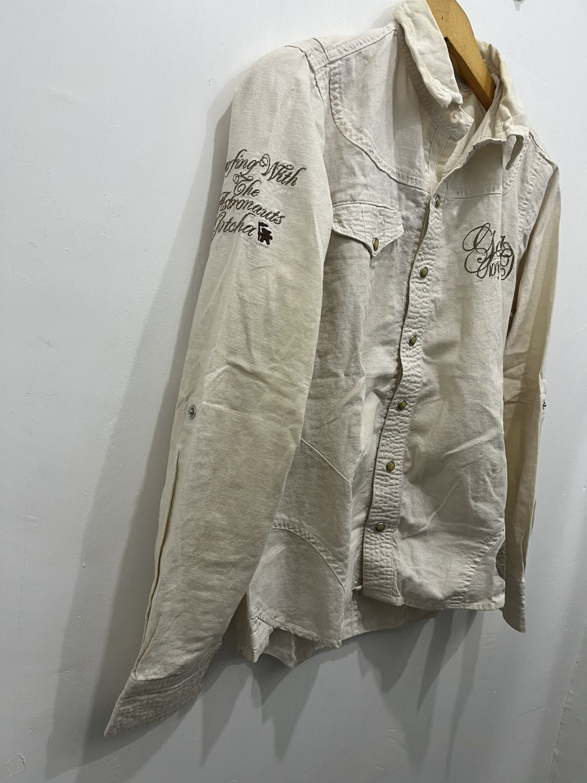 Japanese Brand Gotcha California Japanese Poem Vtg Size US S / EU 44-46 / 1 - 8 Thumbnail