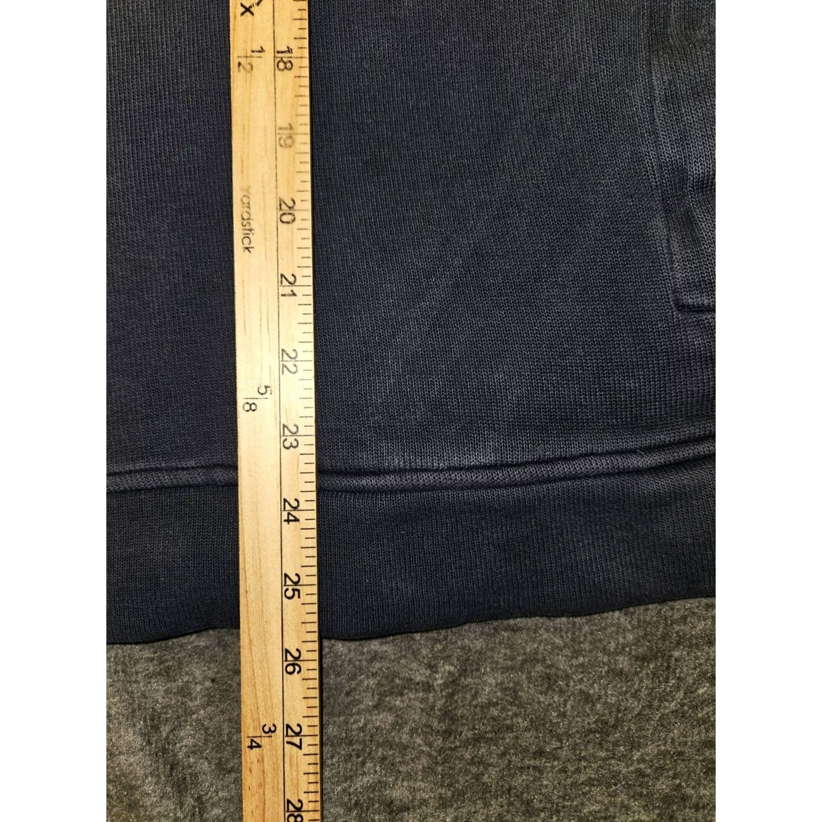 Nautica Nautica Pullover Shirt Men XL Navy Blue Mock Neck 1/4 Zip Logo Embroidered Outdoor Knit Sweater Size US XL / EU 56 / 4 - 5 Thumbnail