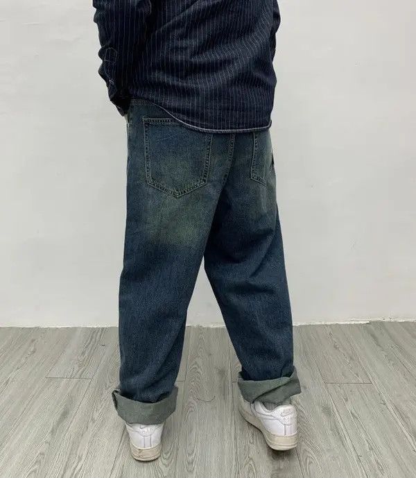 Japanese Brand Retro punk denim pants Size US 32 / EU 48 - 3 Thumbnail