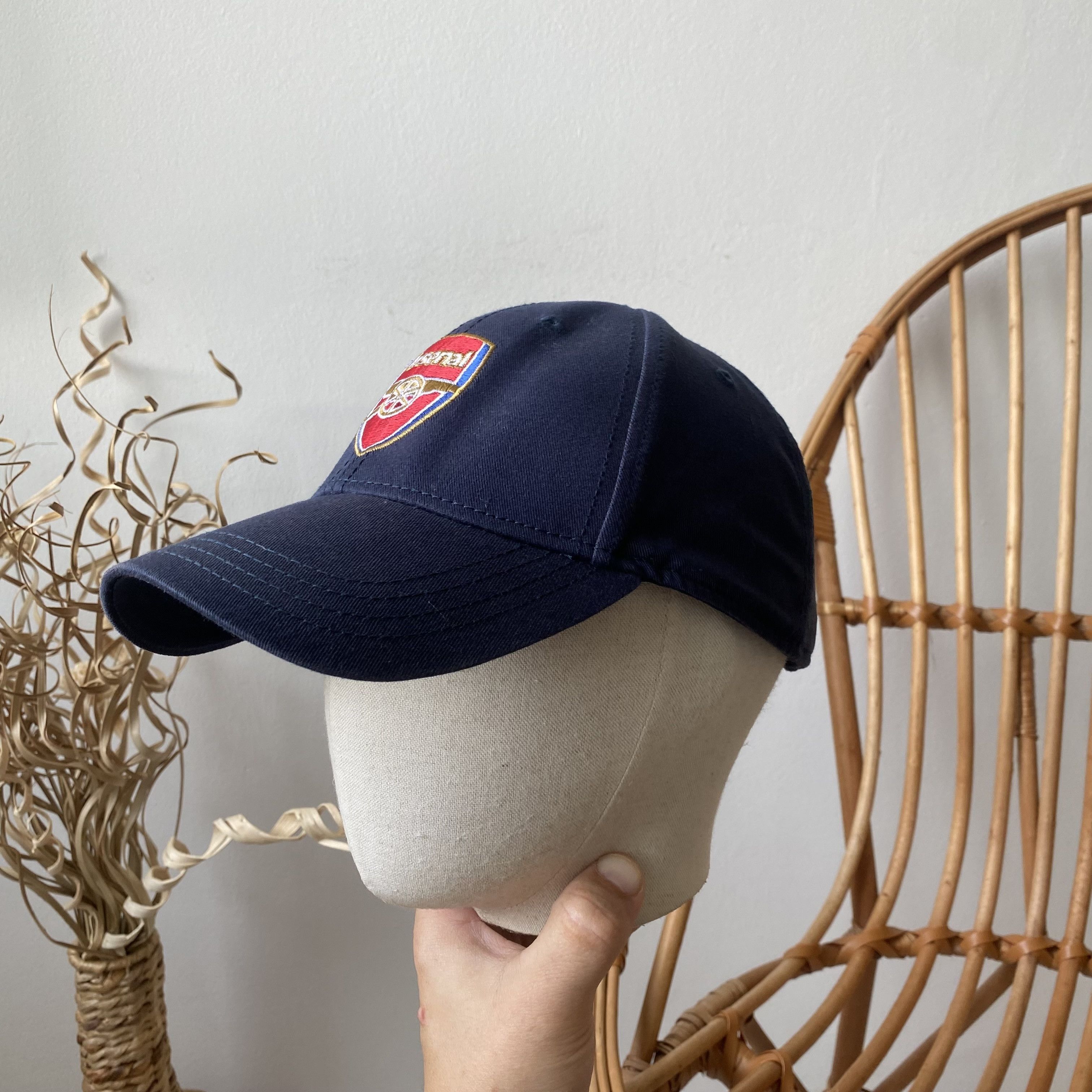 Nike Blockore FC Arsenal big logo cap Y2K jersey Dad hat Vintage Size ONE SIZE - 1 Thumbnail