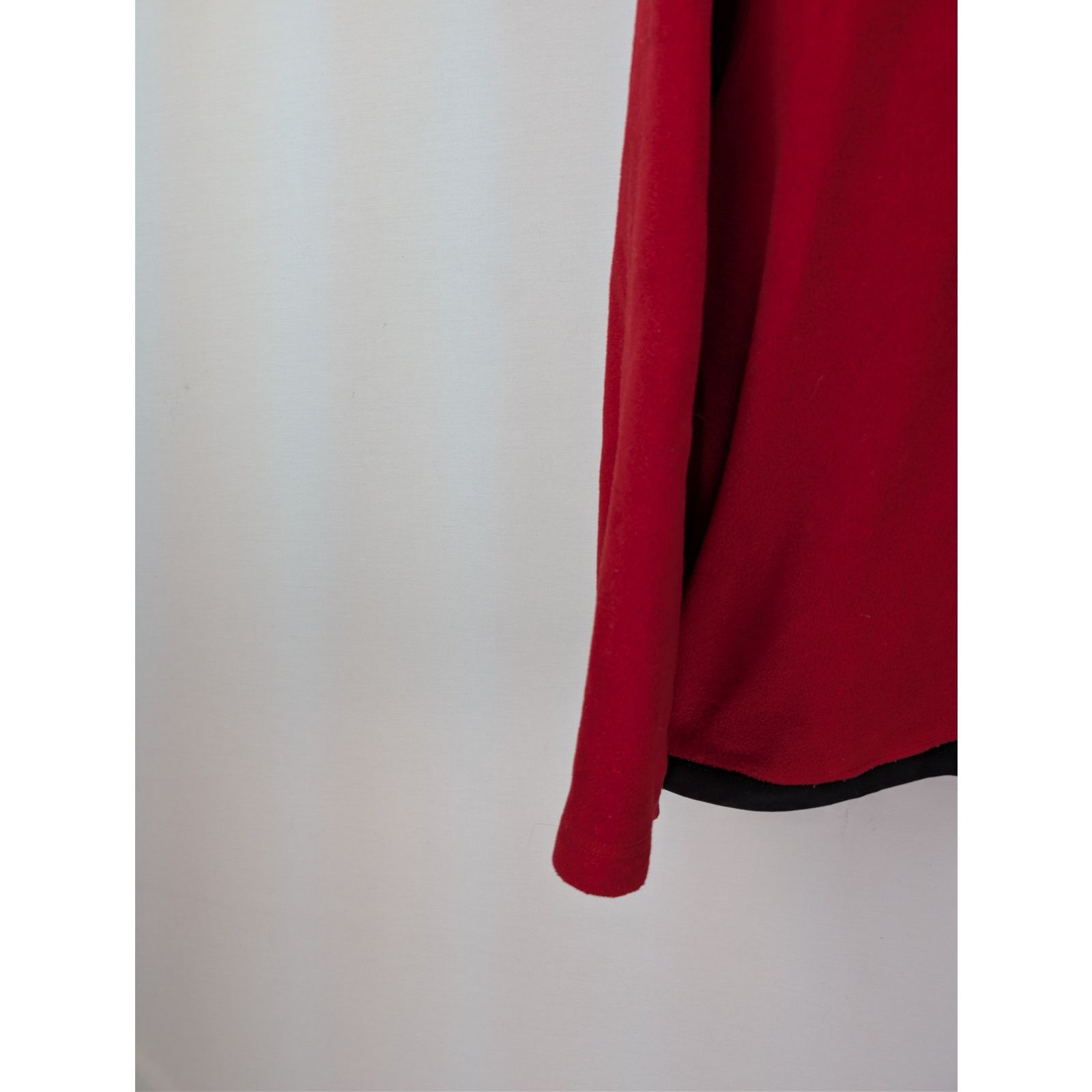 Old Navy o1rshd1 Fleece Quarter-Zip Pullover Jacket in Red Size US XL / EU 56 / 4 - 6 Thumbnail