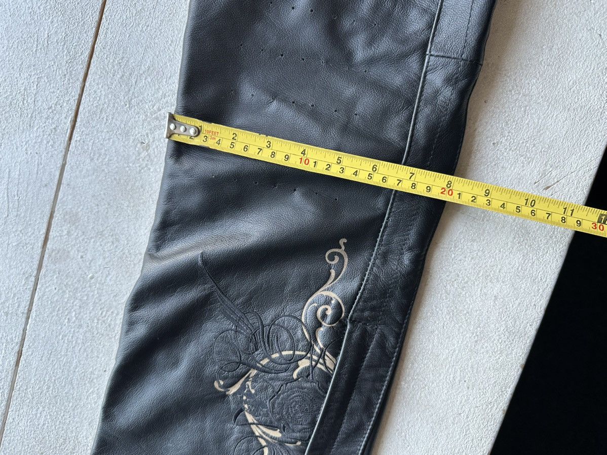 Leather HELD 🚨 LEATHER PANTS RACING VNTG Cowboy Biker Leather Pants Size US 32 / EU 48 - 22 Thumbnail