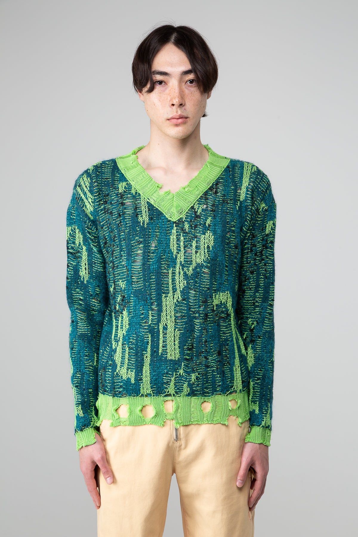 Andersson Bell $525 NWT Andersson Bell Theydon Spider V-Neck Sweater Size US S / EU 44-46 / 1 - 1 Thumbnail