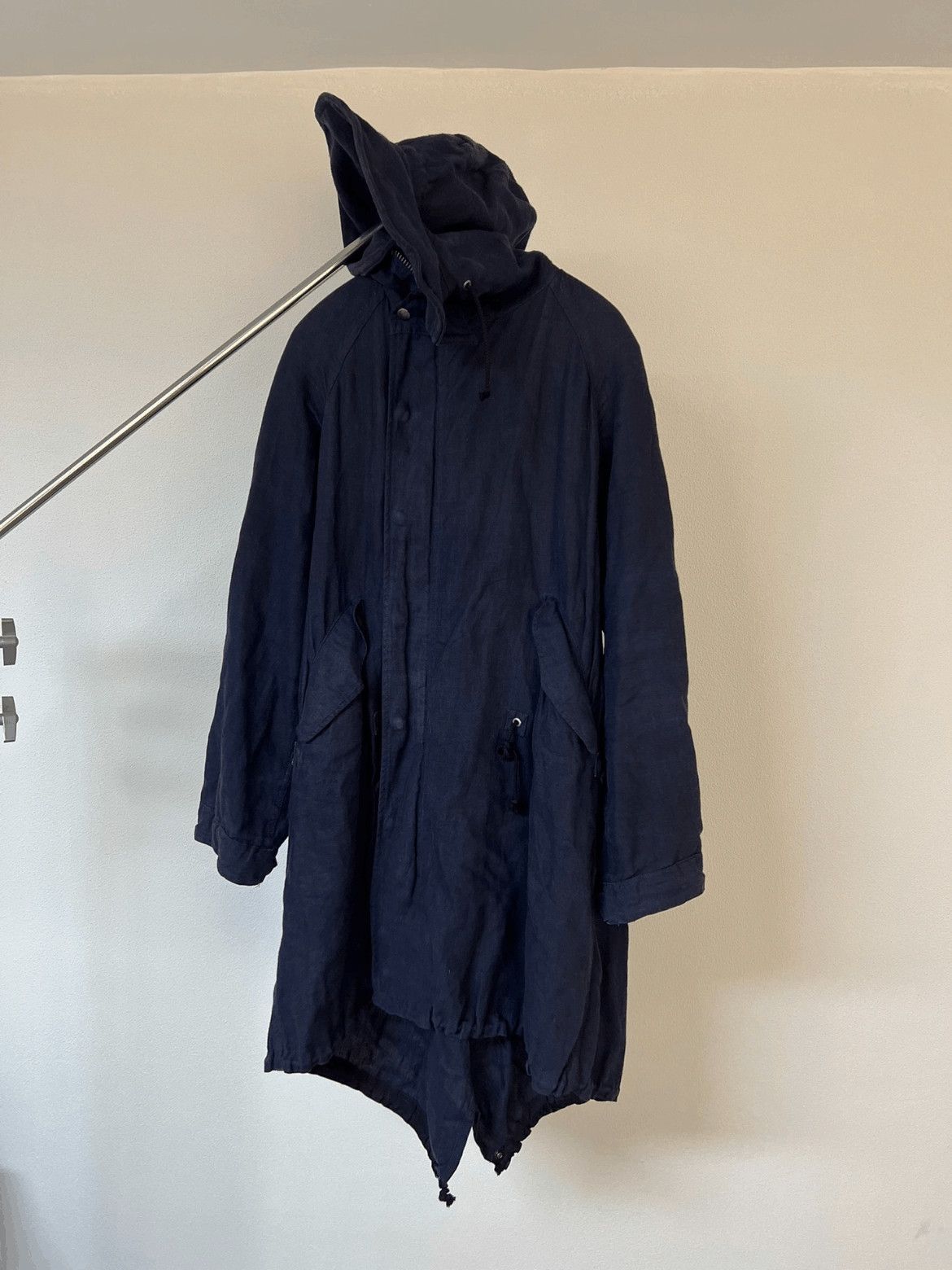 Yohji Yamamoto Sz 2 Yohji Yamamoto Hoodie Parkas Size US M / EU 48-50 / 2 - 1 Thumbnail