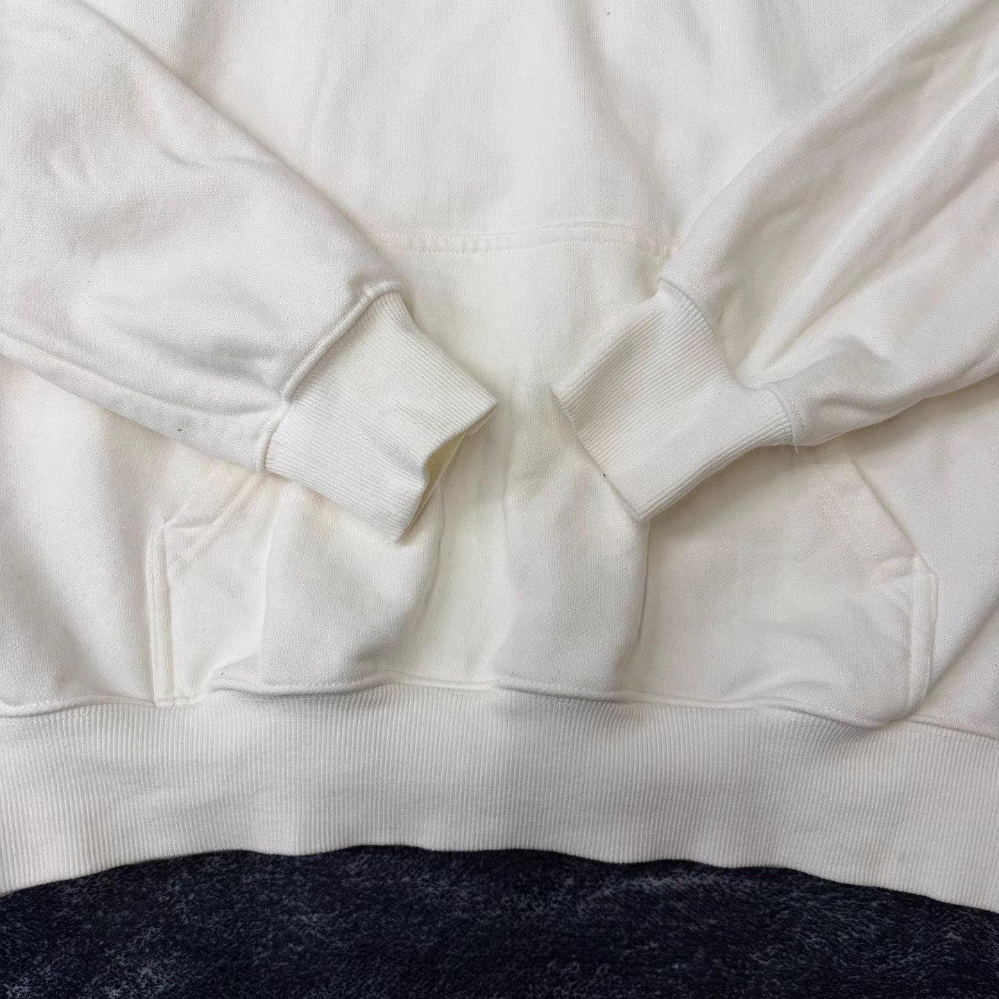 The Salvages THE SALVAGES White Slogan Print Hoodie Q10 Size US S / EU 44-46 / 1 - 4 Thumbnail