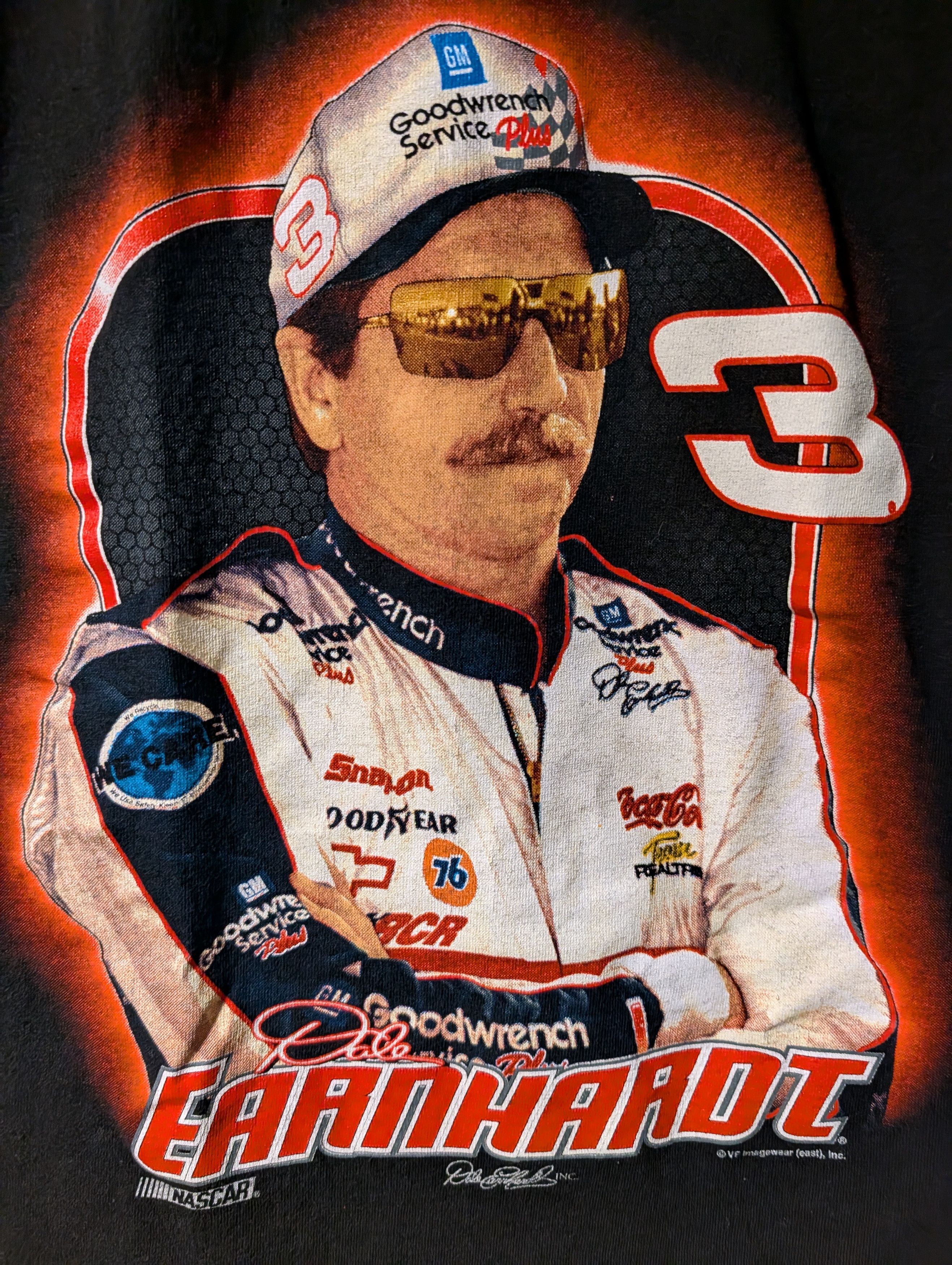 NASCAR Vintage 90s Dale Earnhardt Racing Kids Large T-Shirt Size US L / EU 52-54 / 3 - 2 Thumbnail