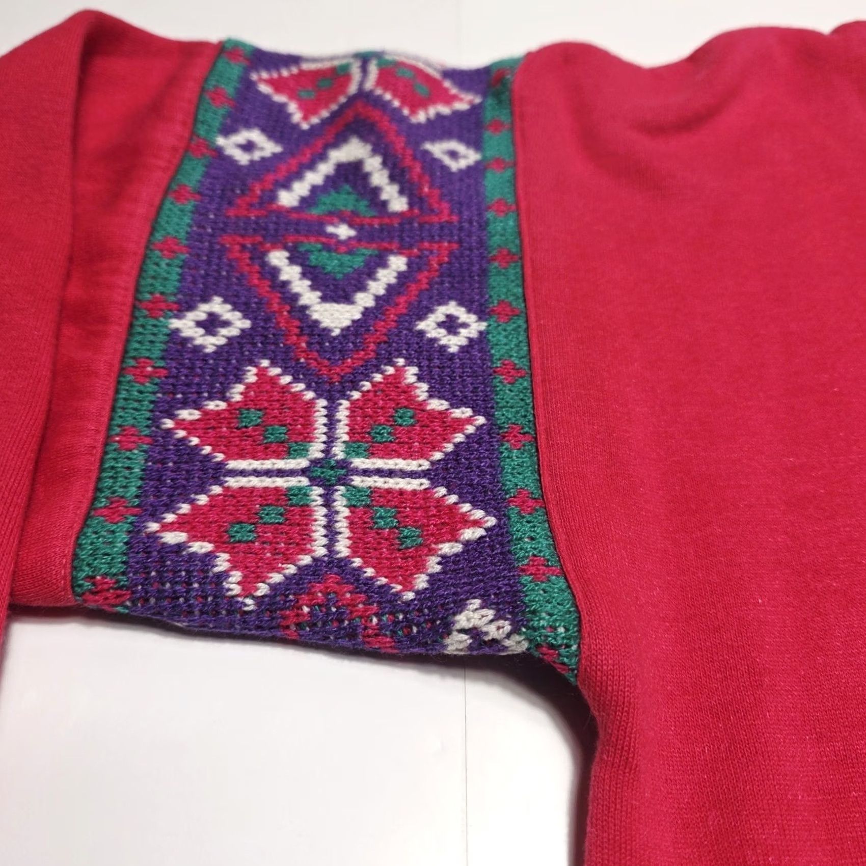 CO VINTAGE The Classics By Eileen & Co Sweater Women's Small Floral 90s Size S / US 4 / IT 40 - 7 Thumbnail