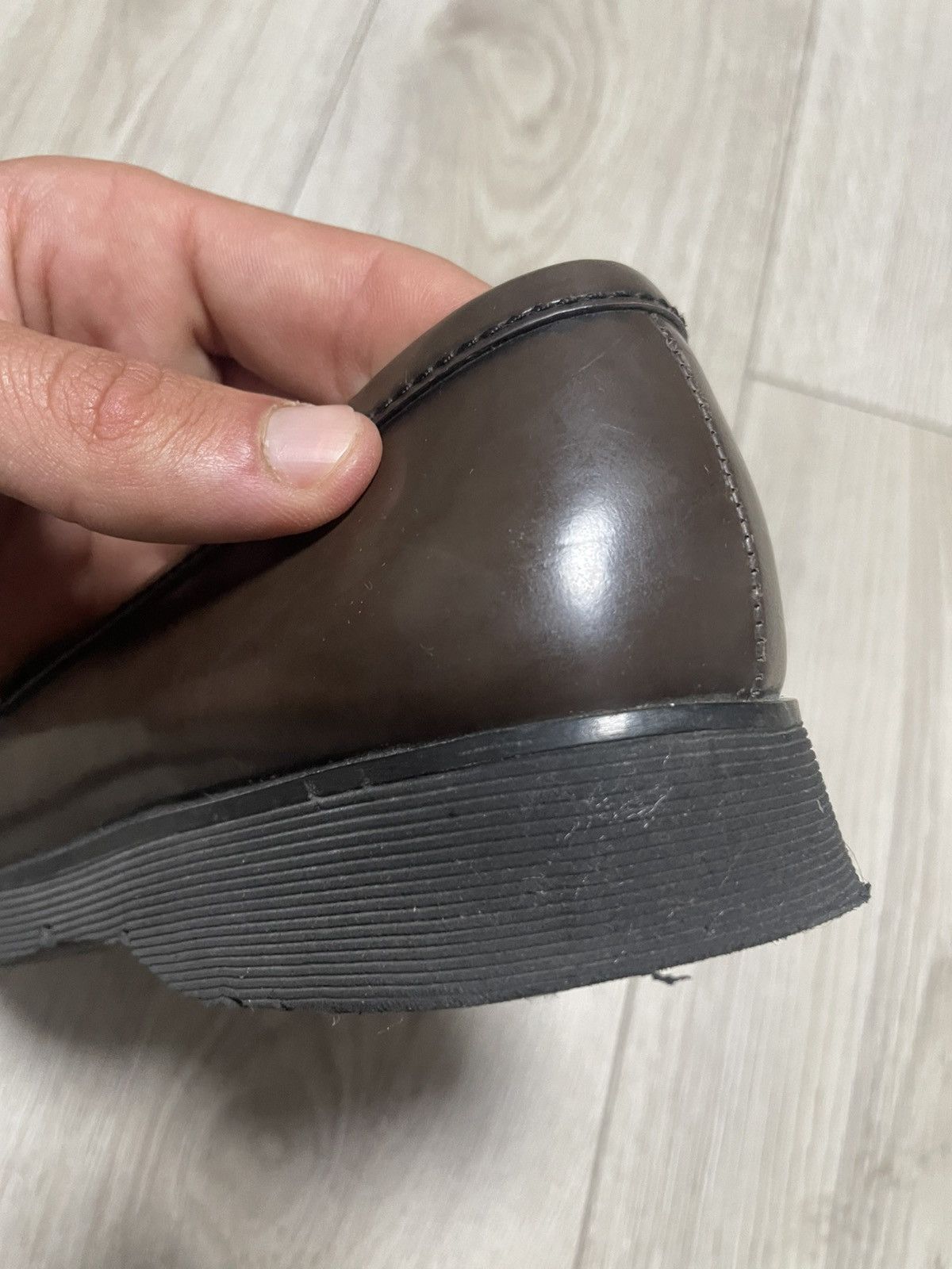 Prada × Vintage Vintage 00s Prada Spazzolato Leather Penny Loafer 3d5575 Size US 8 / IT 38 - 18 Thumbnail