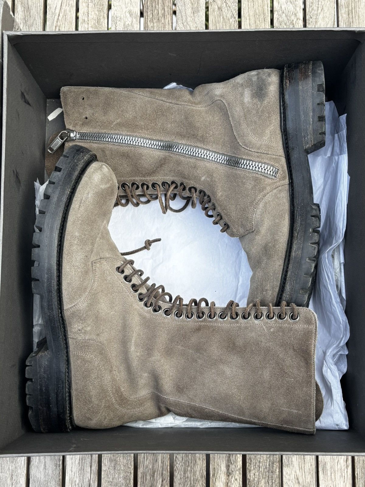 Rick Owens SS18 Rick Owens Dust Good Year Flex Boots! Size US 8 / EU 41 - 11 Thumbnail