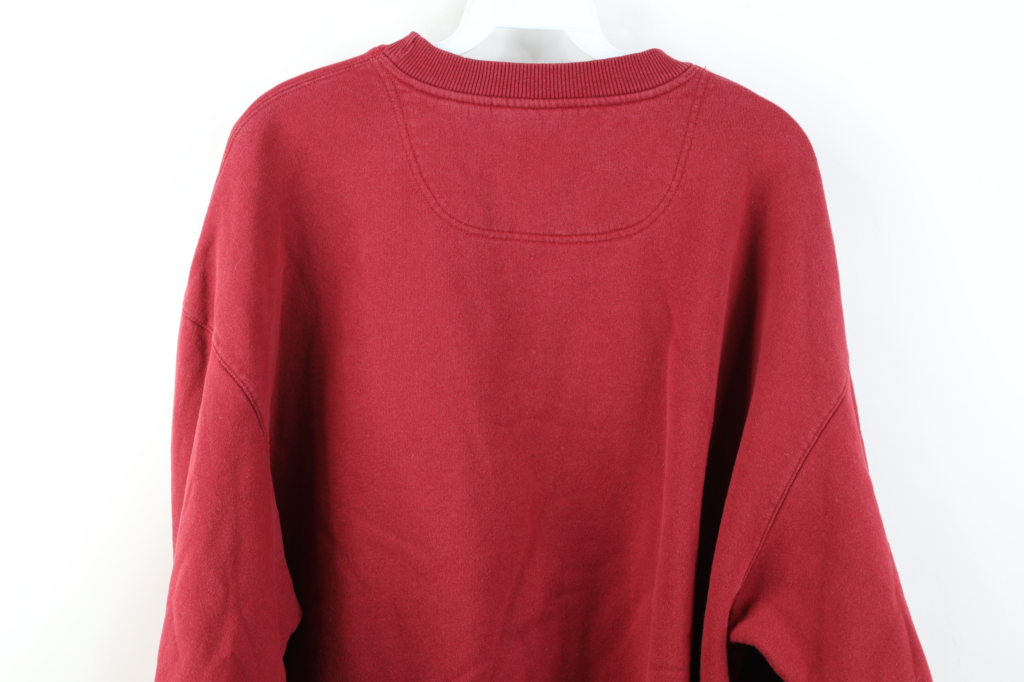 Champion Vintage 90s Y2K Champion Logo Crewneck Sweatshirt Red Size US XL / EU 56 / 4 - 12 Thumbnail