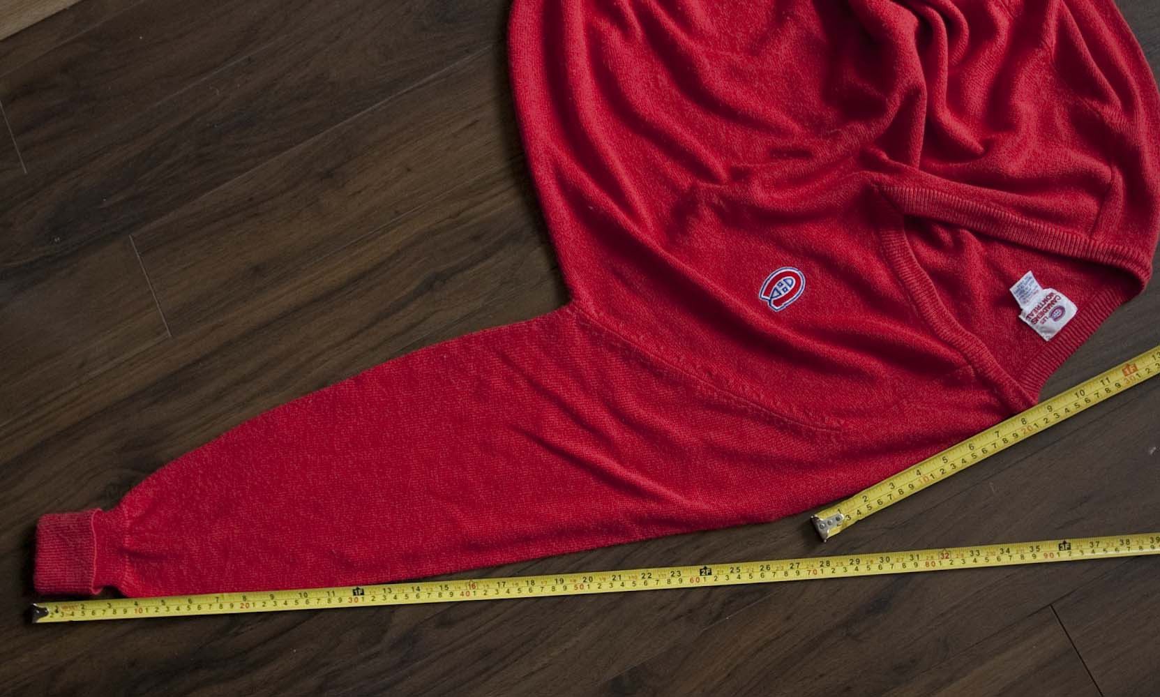 NHL × Vintage Montreal Canadiens Sweater Size XXL Vintage Red Size US XXL / EU 58 / 5 - 6 Thumbnail