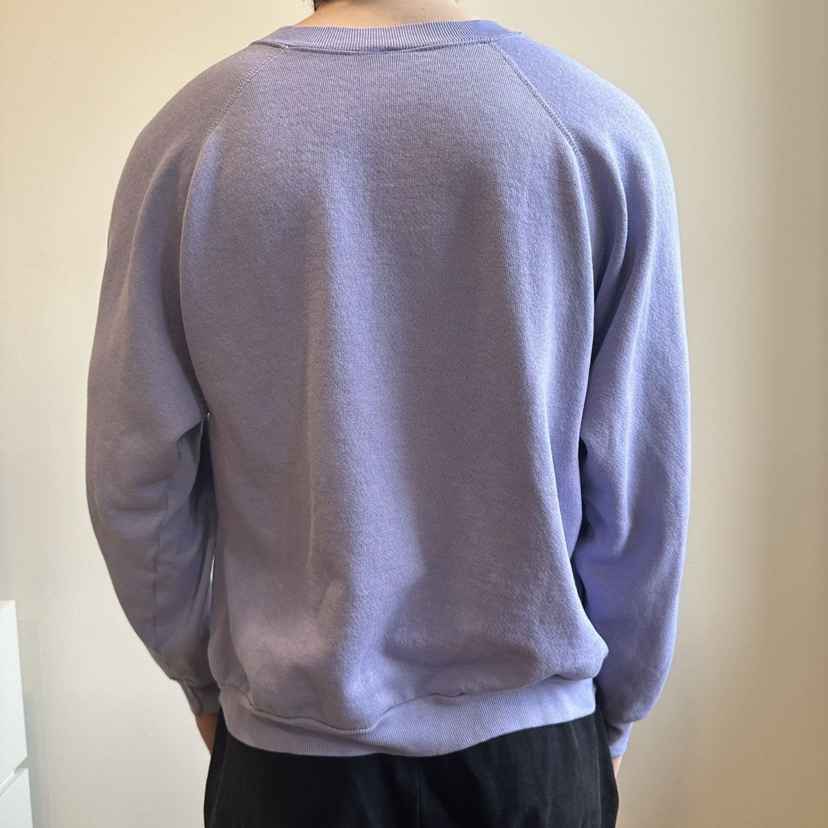 Vintage VINTAGE 80s BLANK RAGLAN CREWNECK SWEATSHIRT Size US M / EU 48-50 / 2 - 3 Thumbnail