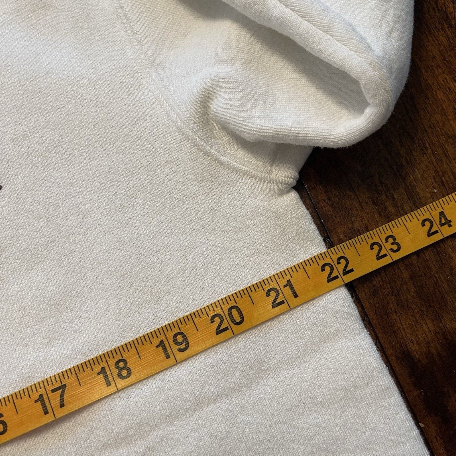 Jerzees Vtg 80s Medical College Womens L USA Made White 50/50 Rare Size L / US 10 / IT 46 - 5 Thumbnail
