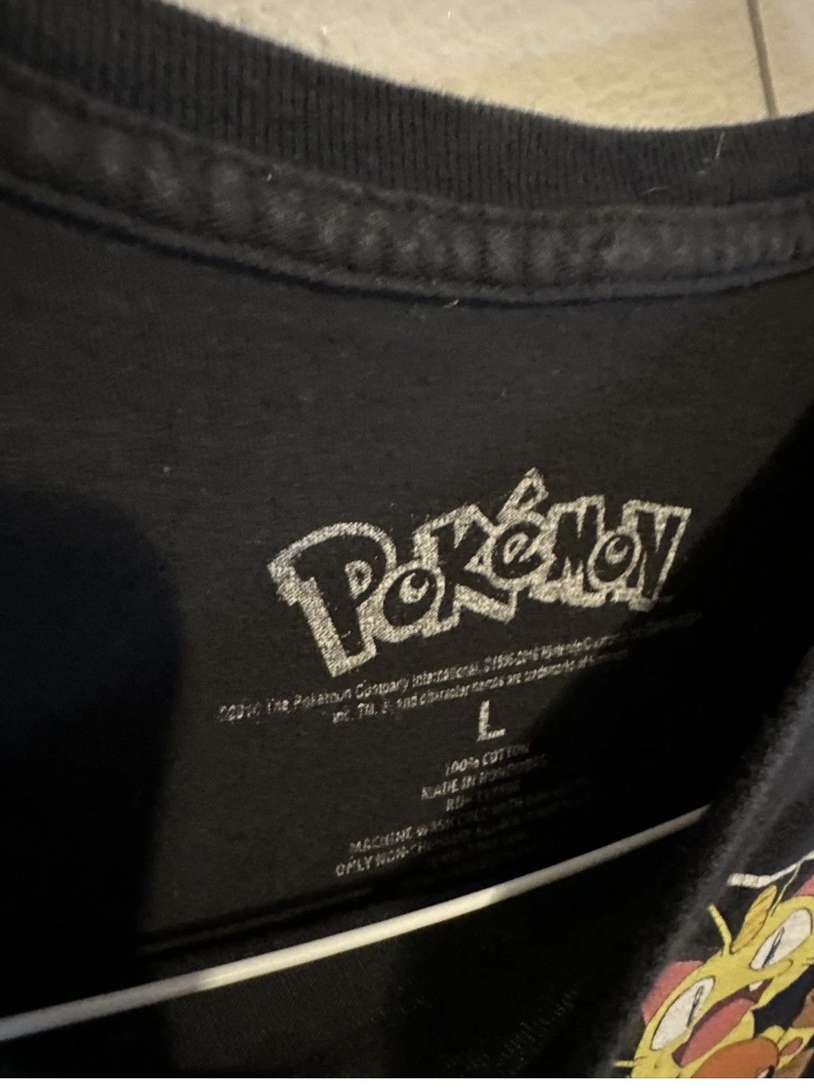 Pokemon Pokemon t shirt black mens size L Size US L / EU 52-54 / 3 - 3 Thumbnail