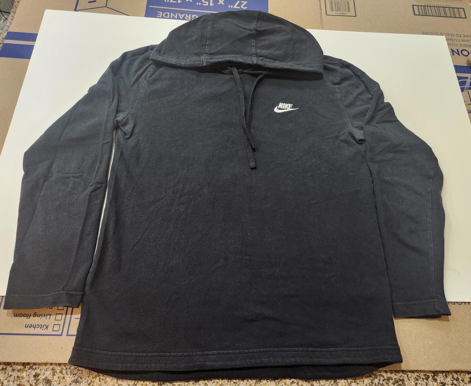 Nike Vntg Nike Sportswear Lightweight Club Hoodie Men's Size US M / EU 48-50 / 2 - 2 Thumbnail