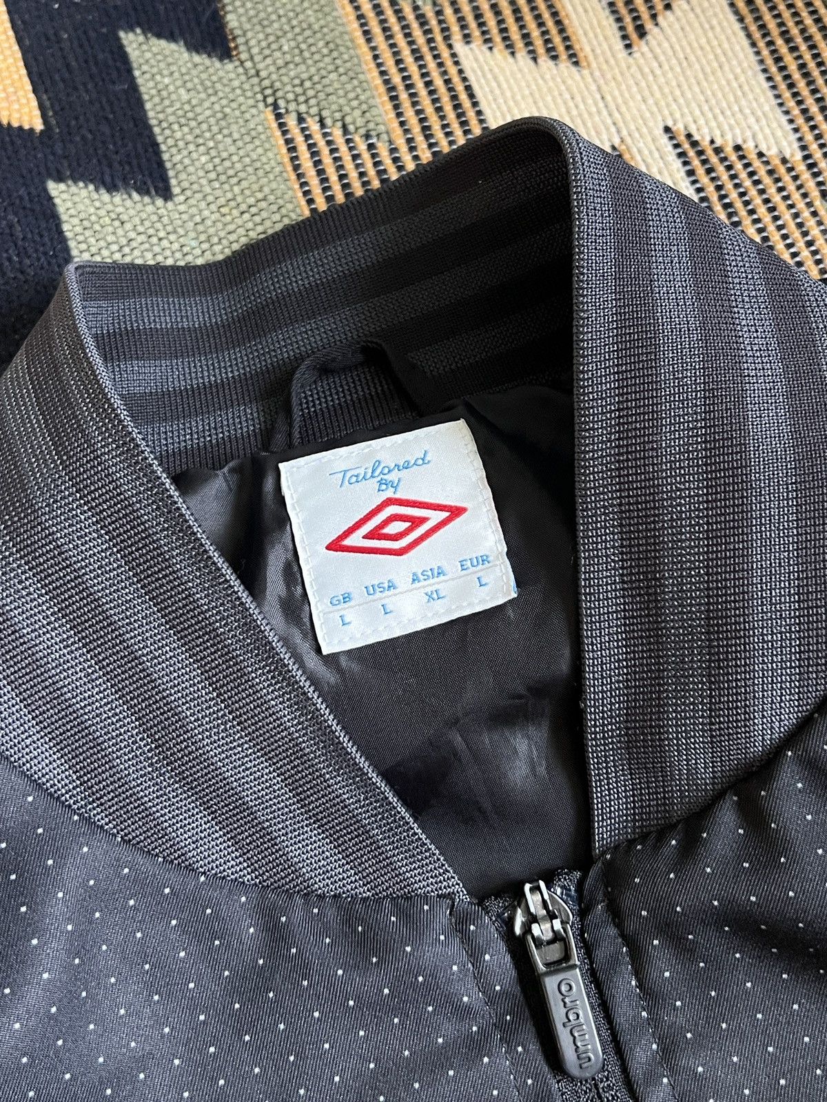 Umbro × Vintage Vintage Umbro Manchester City Soccer Bomber Jacket Size US L / EU 52-54 / 3 - 10 Thumbnail