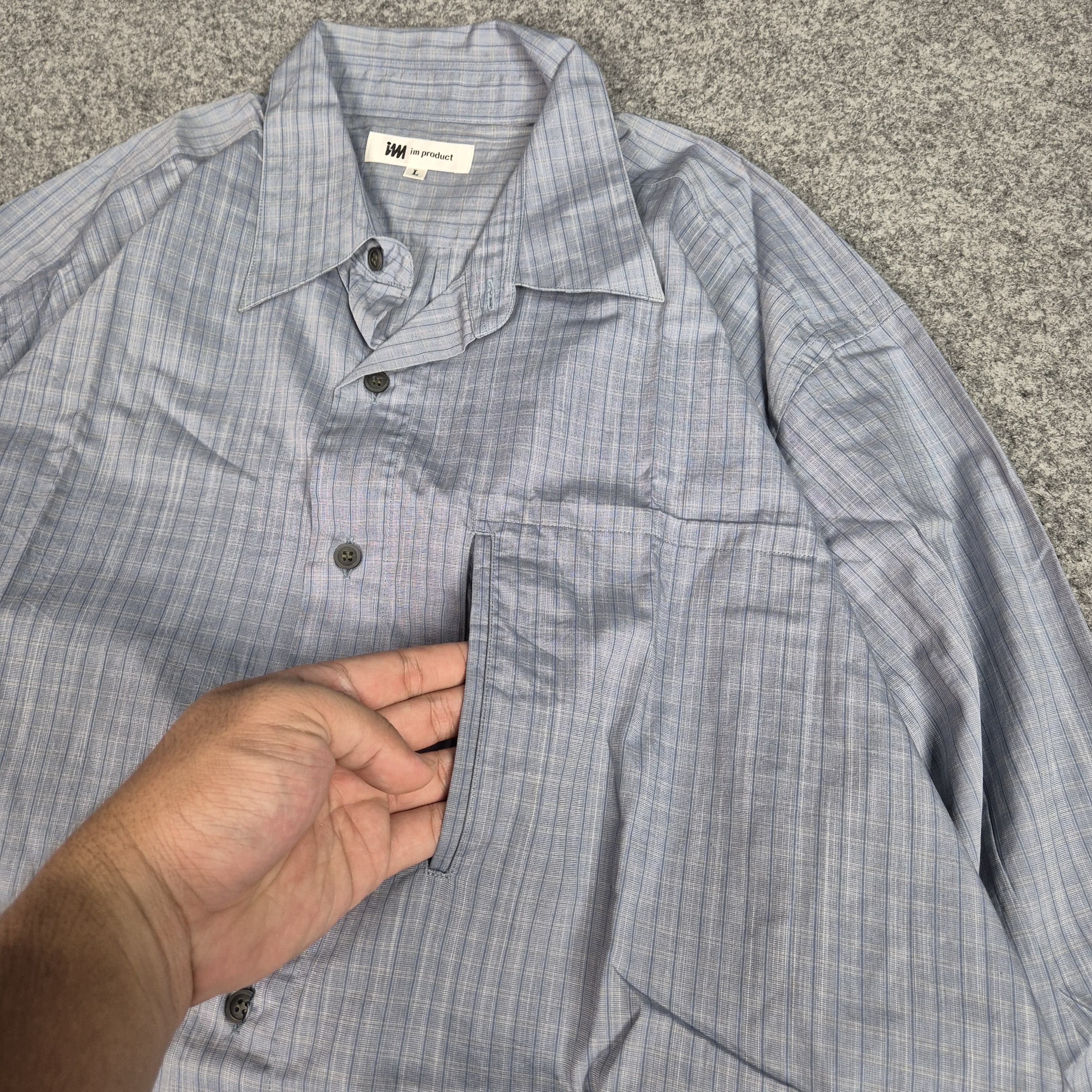 Issey Miyake Vintage Issey Miyake Shirts Size US L / EU 52-54 / 3 - 3 Thumbnail
