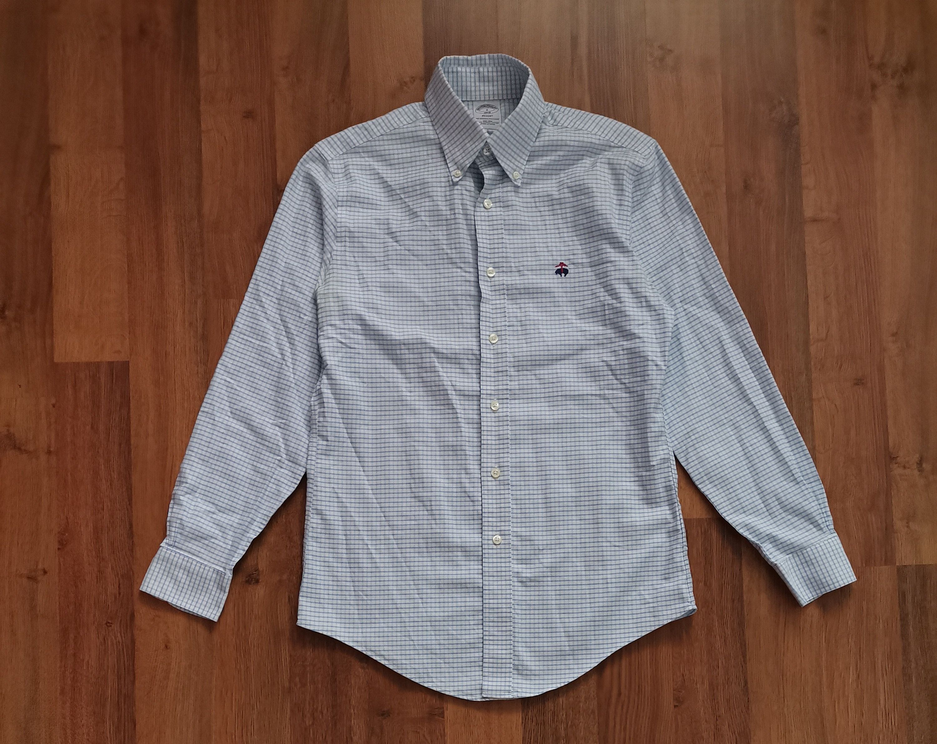 Brooks Brothers Brooks Brothers Checkered Shirt Size US S / EU 44-46 / 1 - 1 Thumbnail
