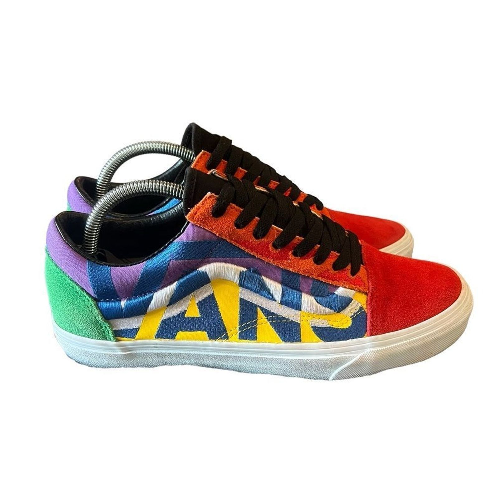 Vans Vans Old Skool Statement Skate Shoes Multicolor Low Top Size US 8.5 / EU 41-42 - 7 Thumbnail