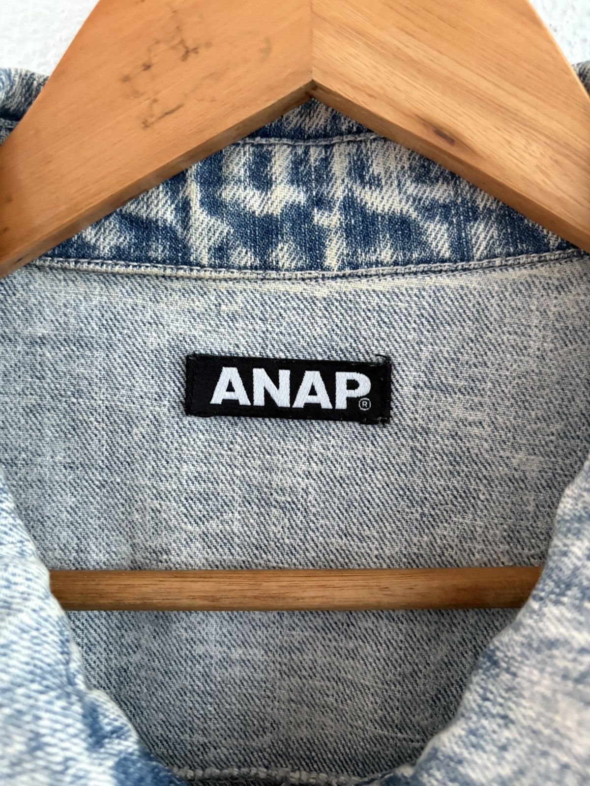 Japanese Brand Japanese Brand Acid Washed Denim Jacket Size US M / EU 48-50 / 2 - 4 Thumbnail