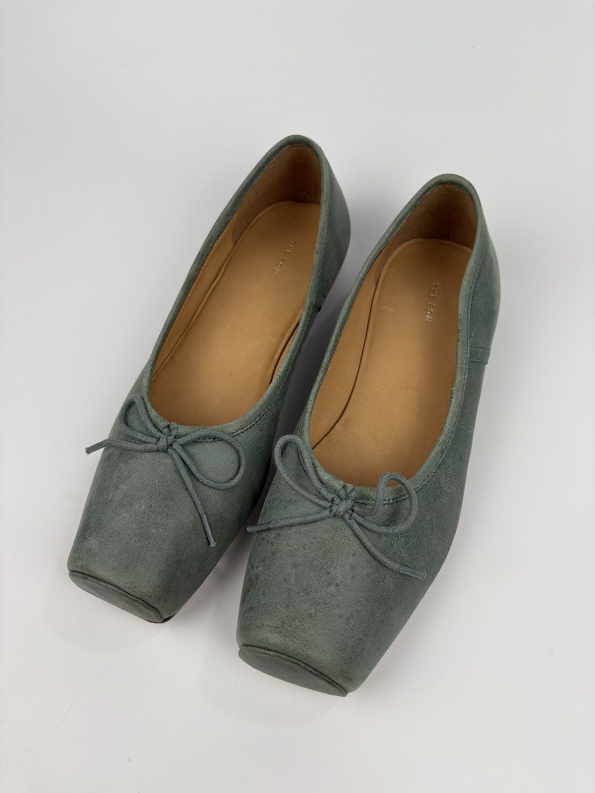 The Row The Row Square Toe Ballerina Flats Size US 8 / IT 38 - 3 Thumbnail
