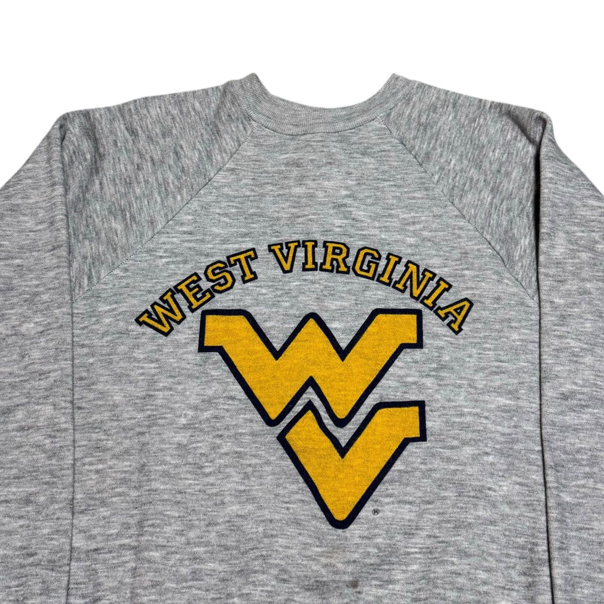 Vintage Vintage 80s University of West Virginia Sweatshirt Adult M Size US M / EU 48-50 / 2 - 2 Thumbnail