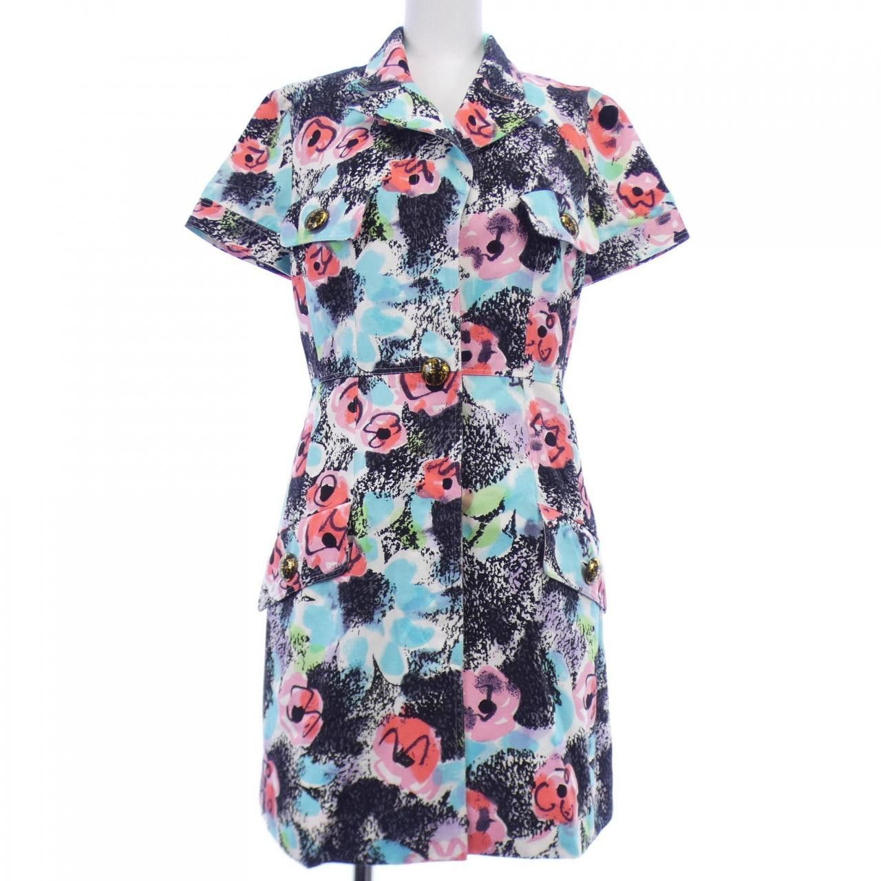 Chanel Chanel Chanel Dress Cotton Dresses P07855V05589 97P DUTY FREE for USA Size ONE SIZE - 1 Thumbnail